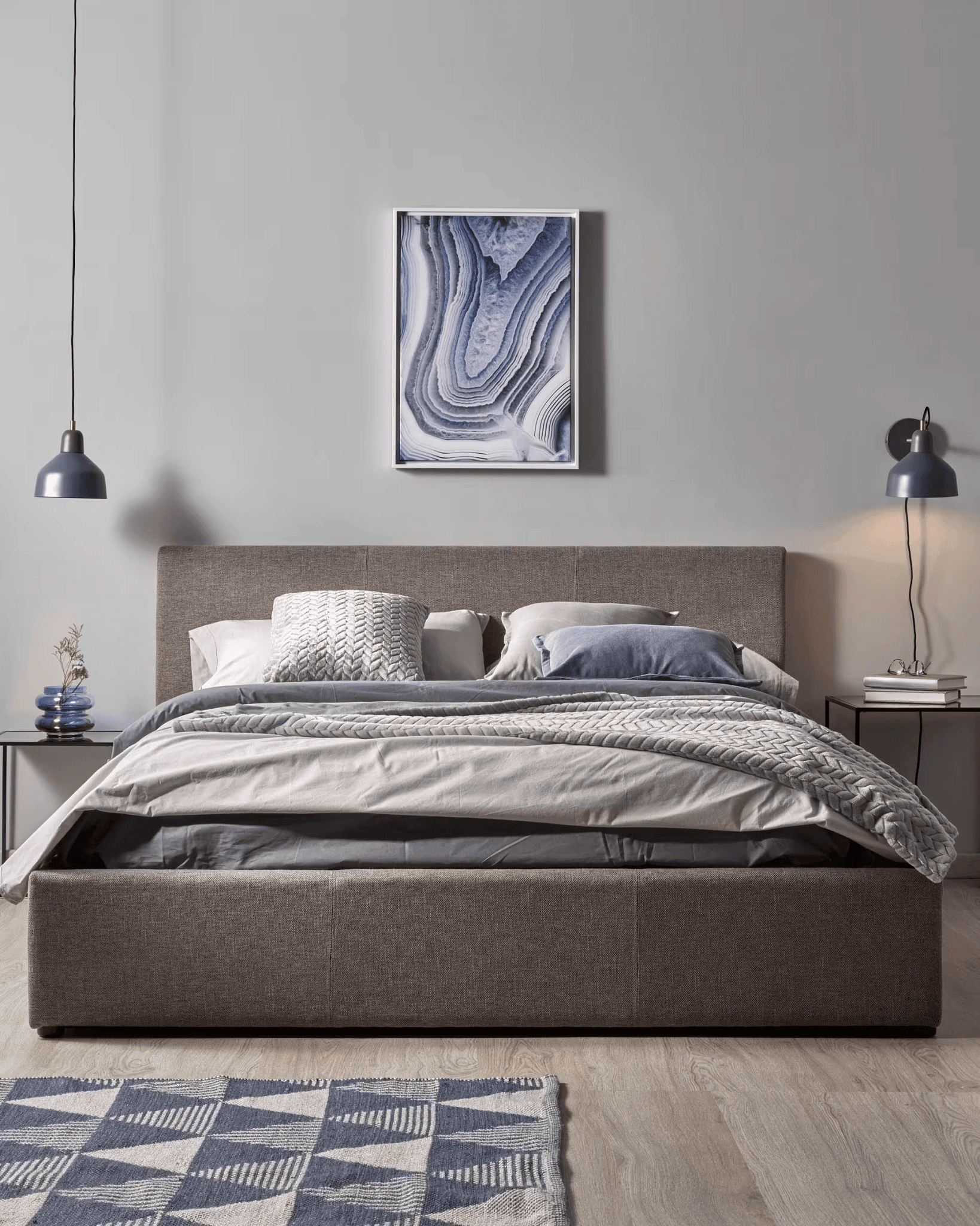 Lampa ścienna OLIMPIA niebieski La Forma Eye on Design