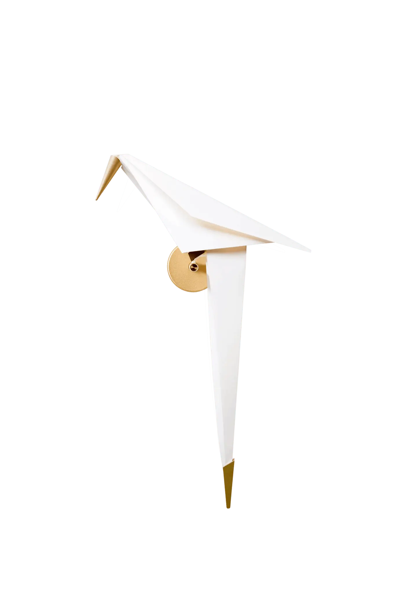 Lampa ścienna PERCH biały ze złotym wykończeniem, marka Moooi