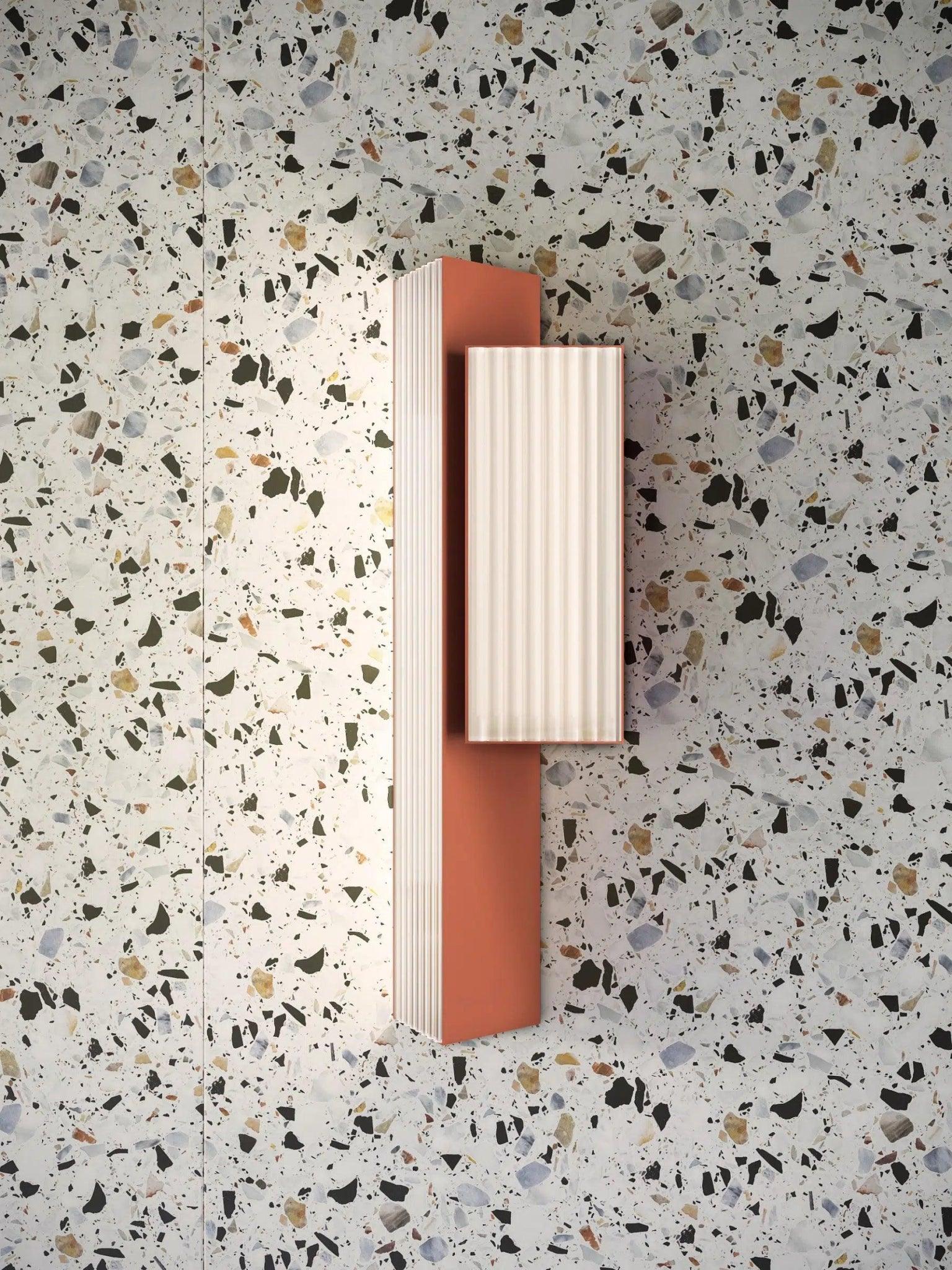 Lampa ścienna STICK DOUBLE satynowa miedź Contardi Eye on Design