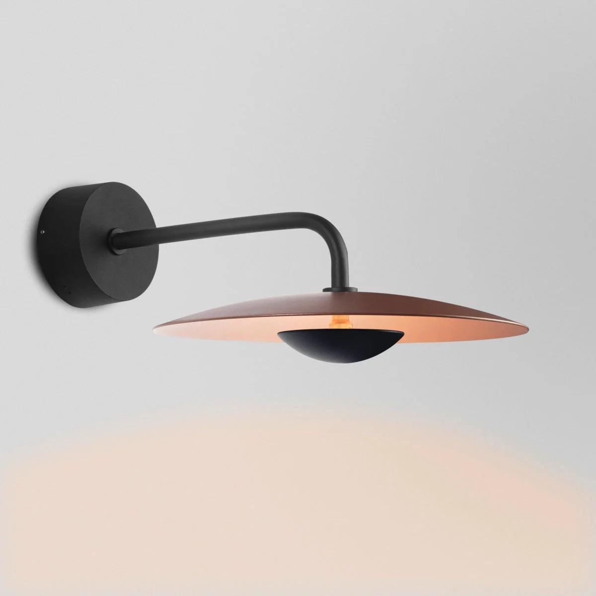 Lampa ścienna zewnętrzna GINGER rdzawobrązowy Marset Eye on Design
