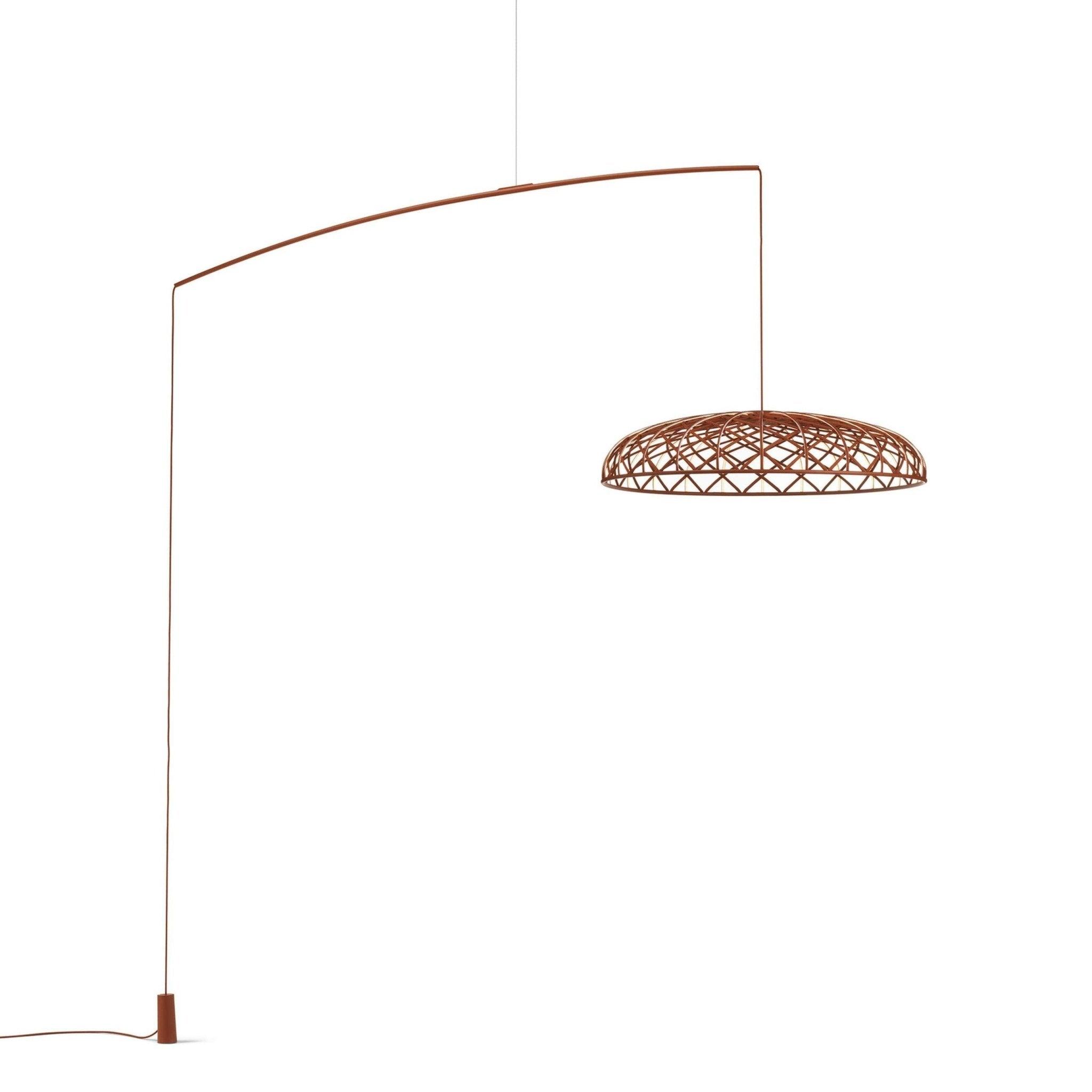 Lampa SKYNEST ceglasty czerwony Flos Eye on Design
