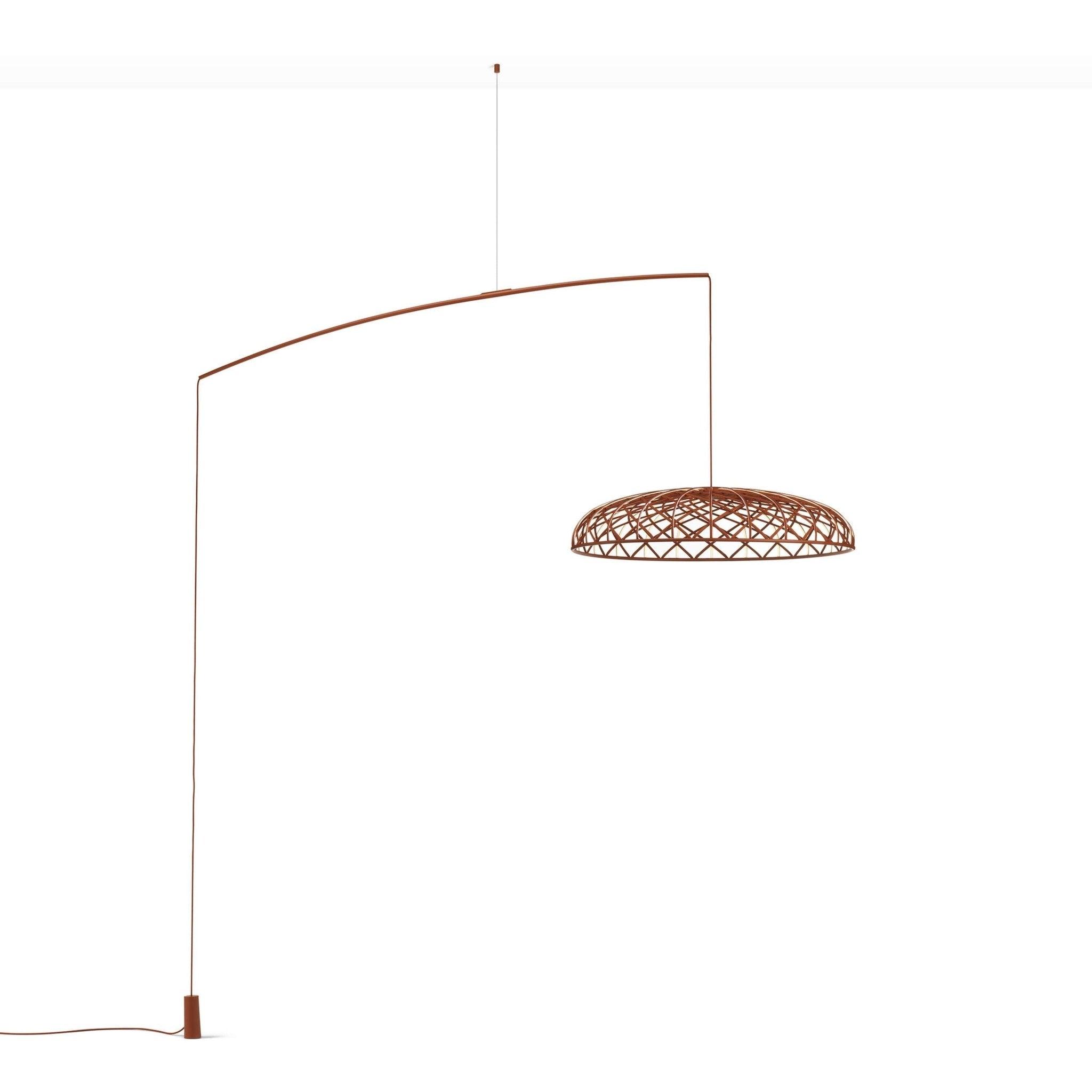 Lampa SKYNEST ceglasty czerwony Flos Eye on Design
