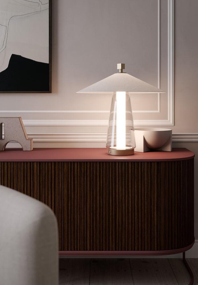 Lampa stołowa ASIA biały Contardi Eye on Design