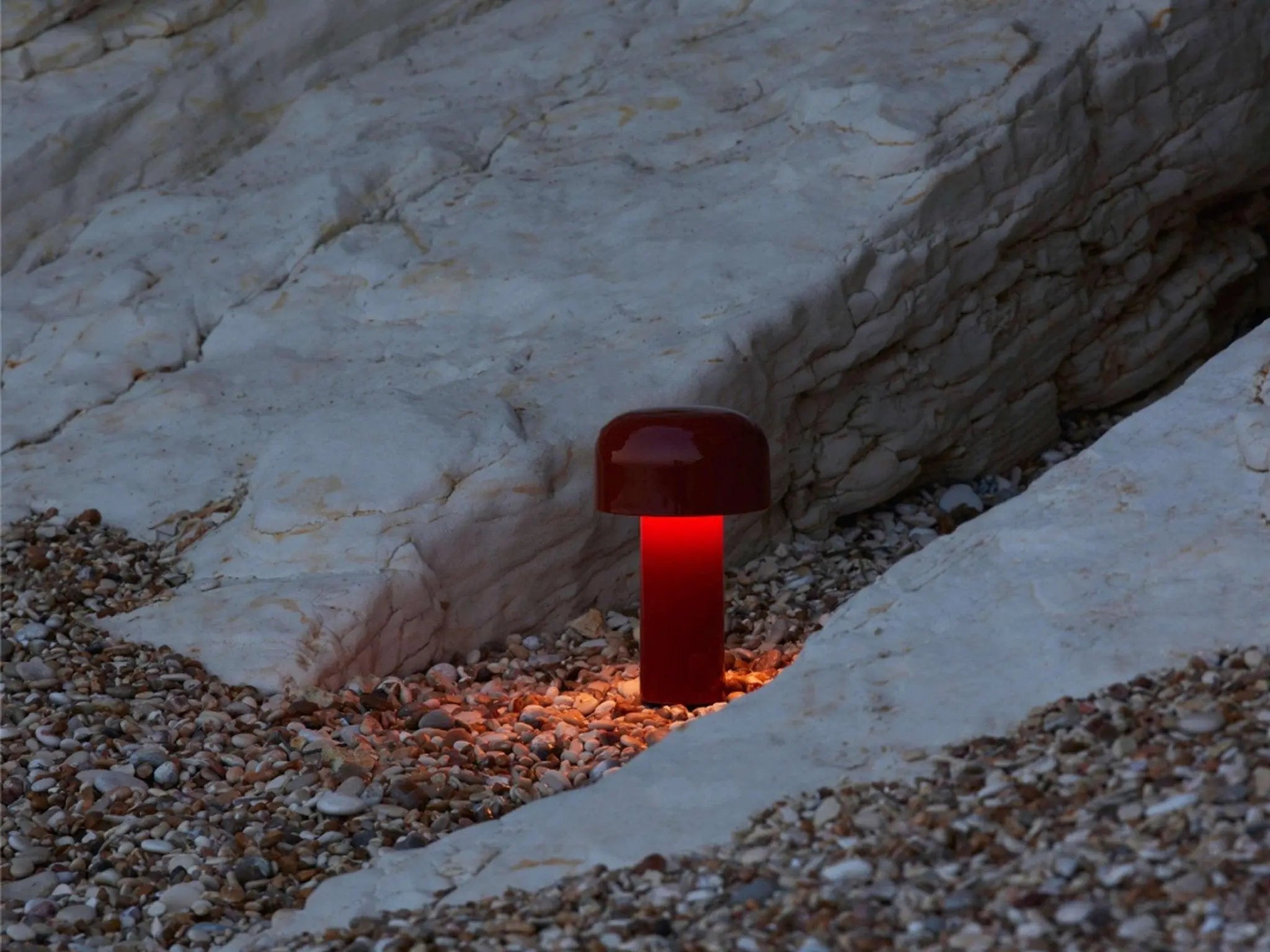 Lampa stołowa BELLHOP ceglasty, marka Flos