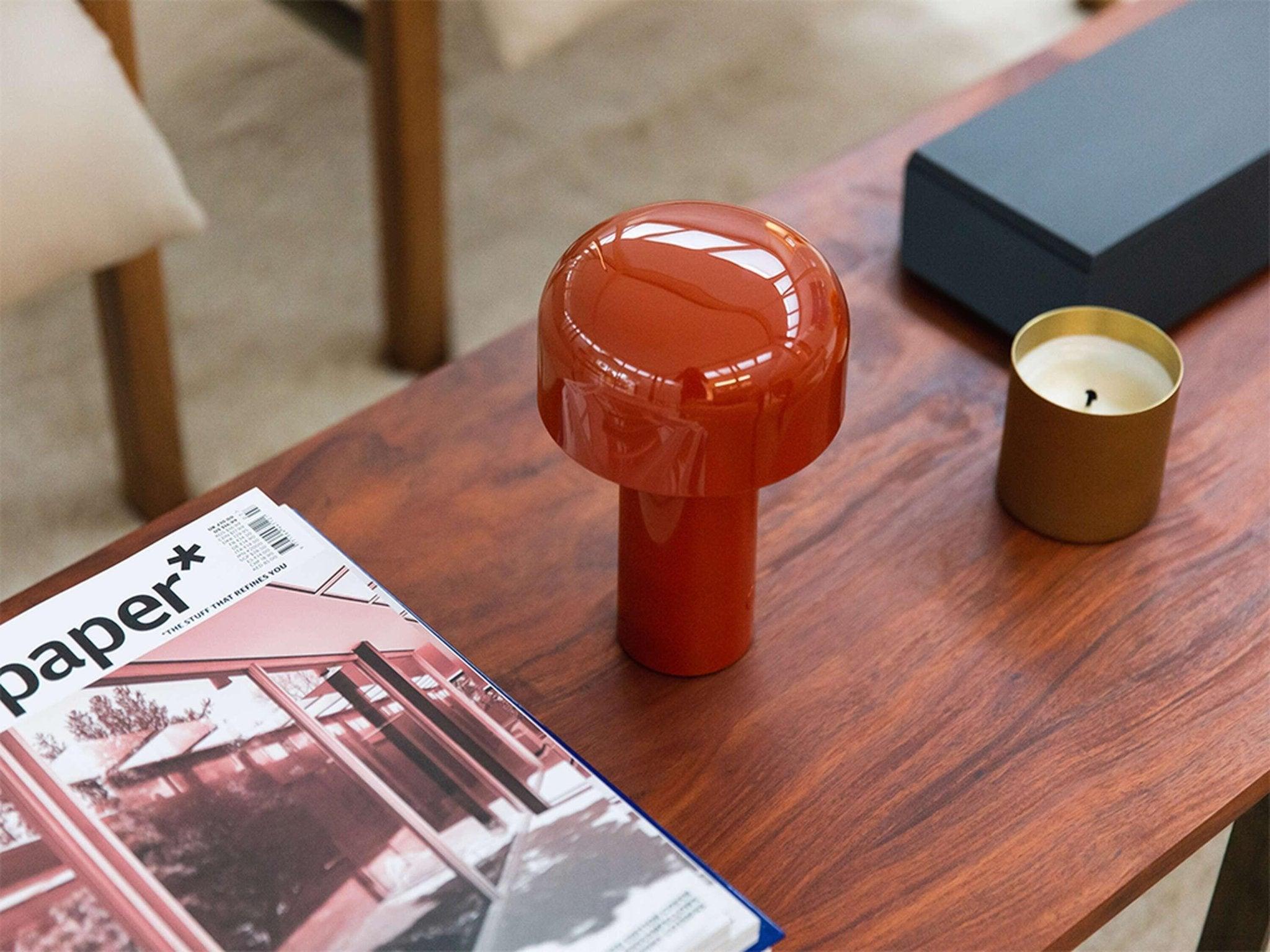 Lampa stołowa BELLHOP ceglasty Flos Eye on Design