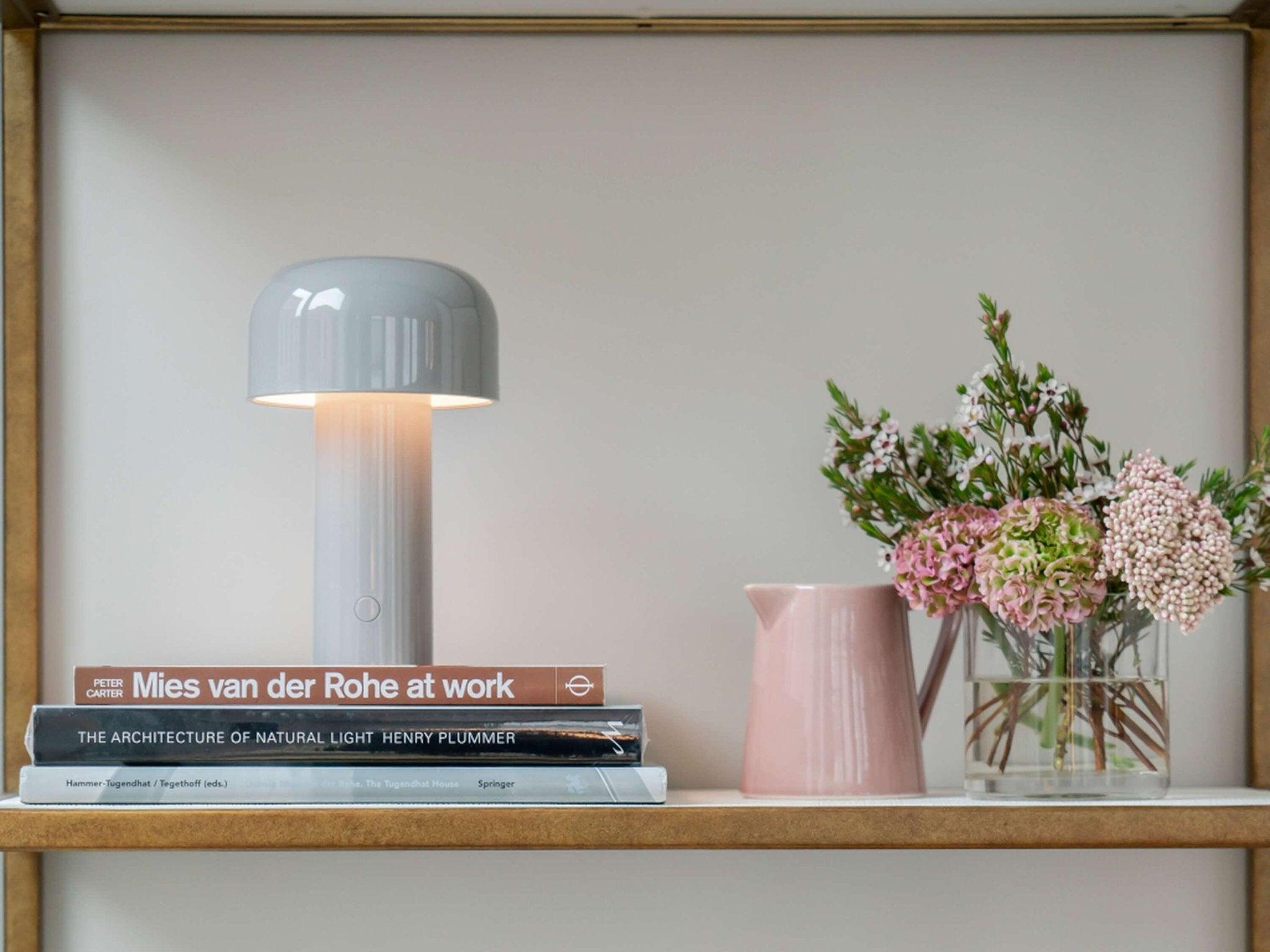 Lampa stołowa BELLHOP szary Flos Eye on Design