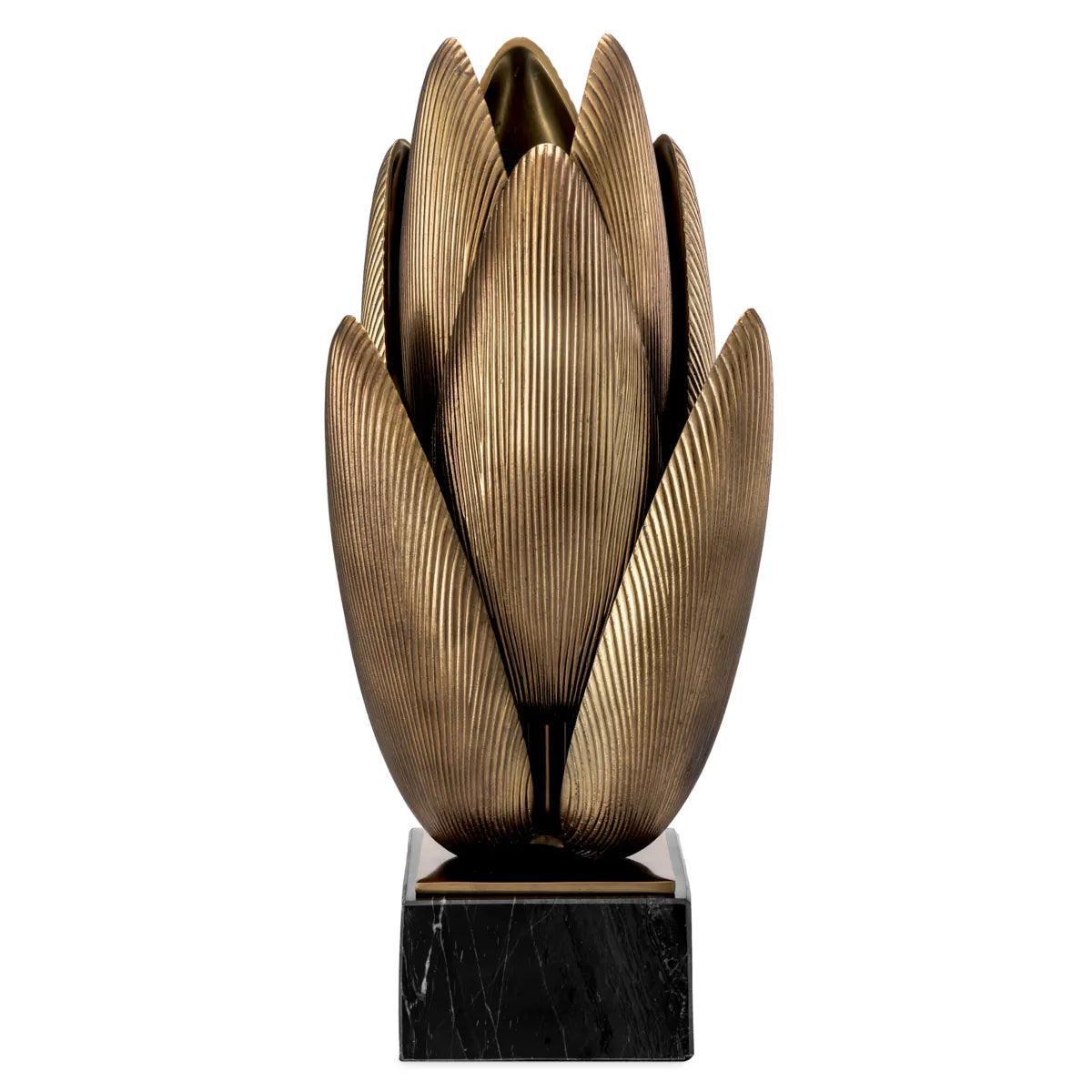 Lampa stołowa BLOSSOM mosiężny Eichholtz Eye on Design