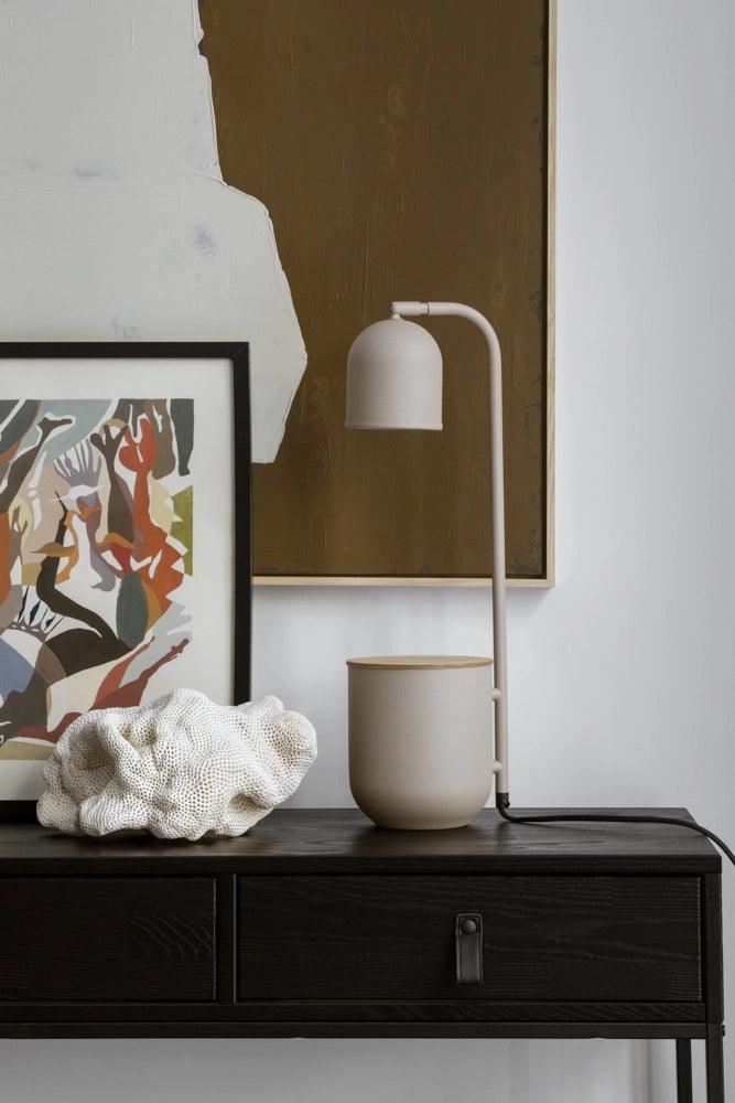 Lampa stołowa BOTANICA WOOD beżowy Kaspa Eye on Design