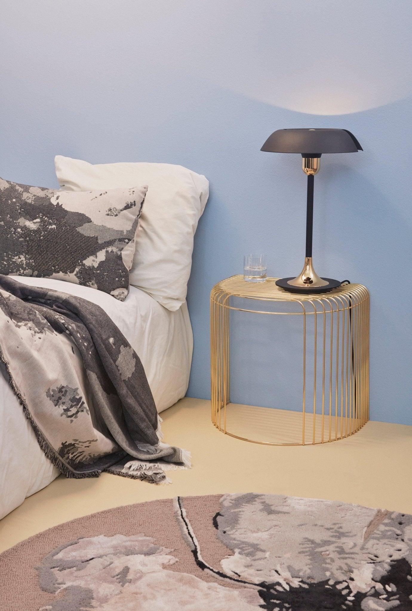 Lampa stołowa CYCNUS taupe AYTM Eye on Design