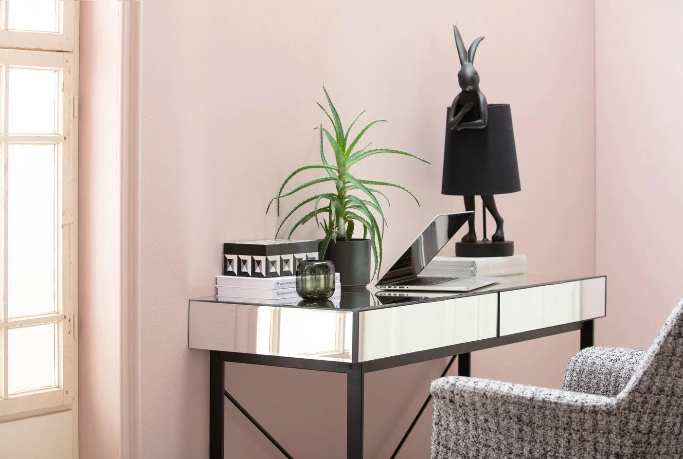 Lampa stołowa czarna w kształcie królika Kare Design Eye on Design