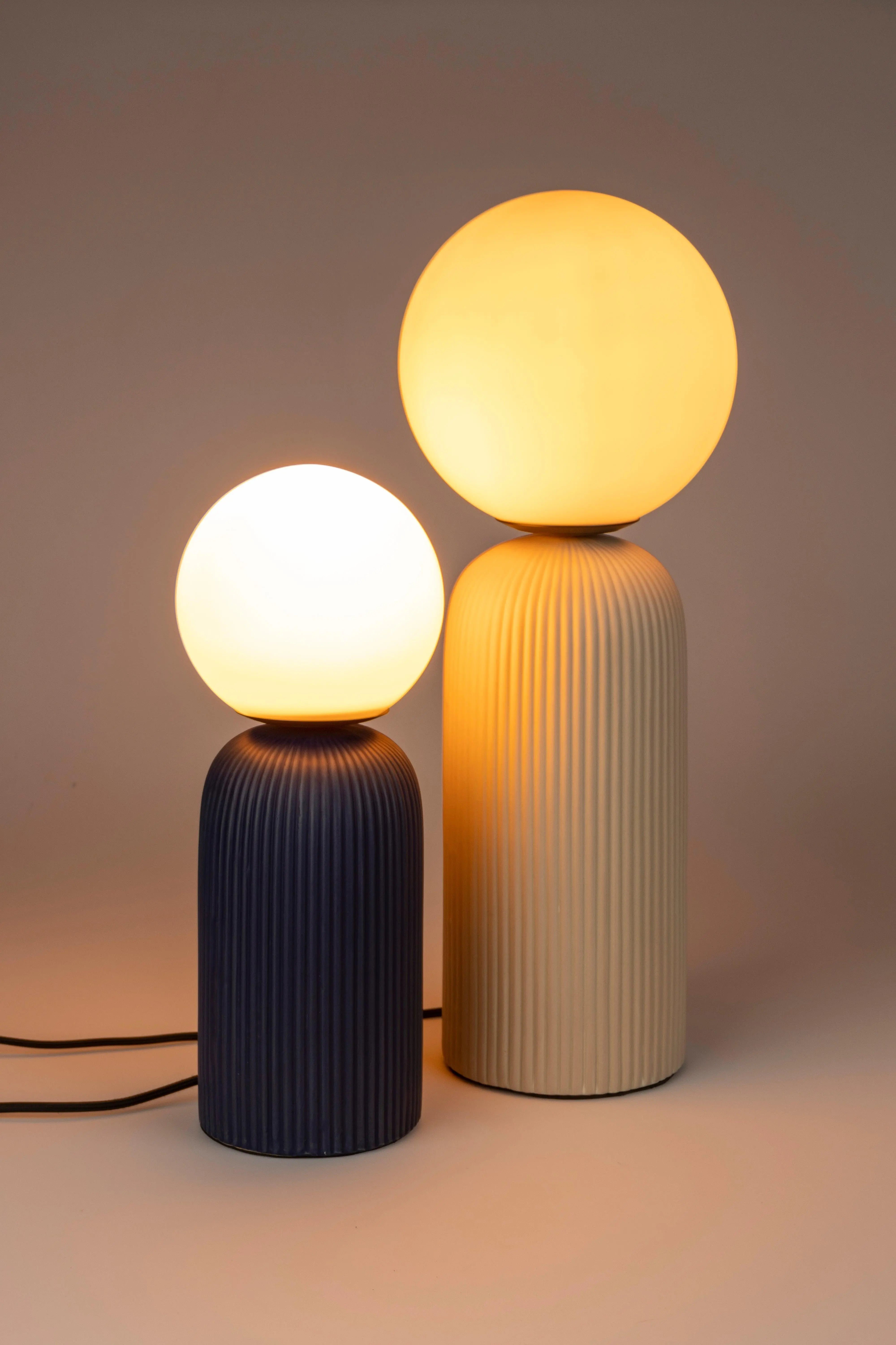 Lampa stołowa DASH beżowy – bawełna, Zuiver
