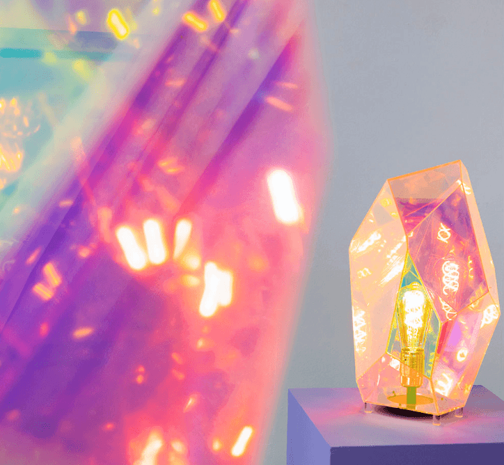 Lampa stołowa DIAMOND DEAR akryl Bold Monkey Eye on Design