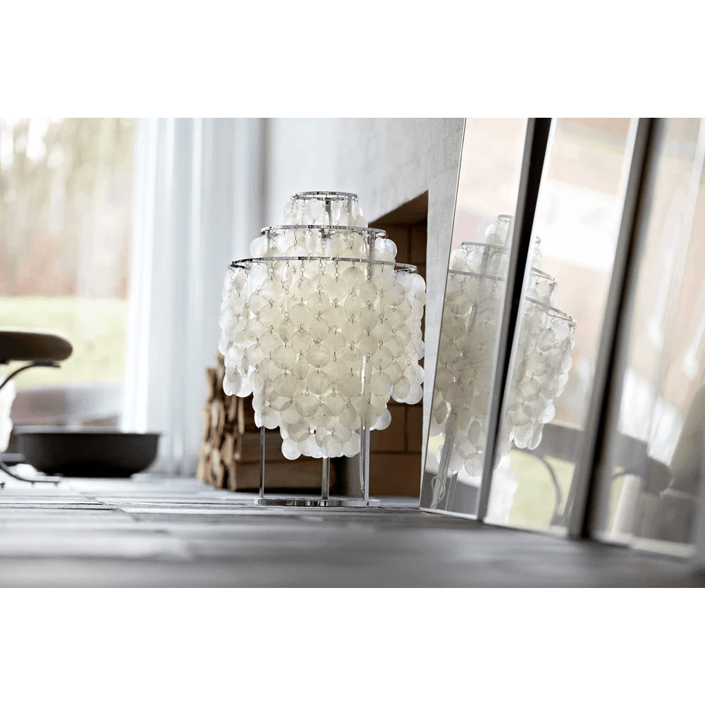 Lampa stołowa FUN 1TM masa perłowa Verpan Eye on Design