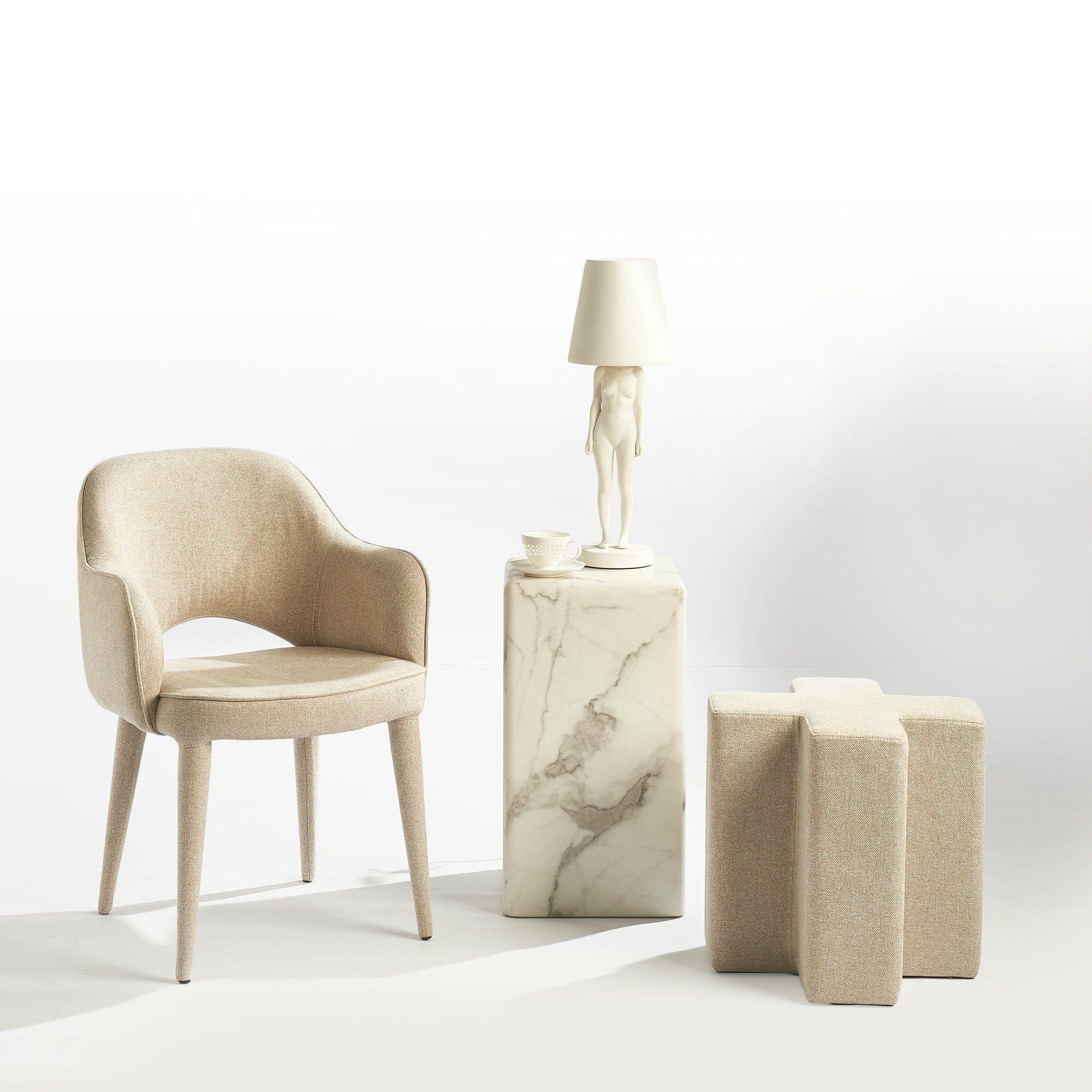 Lampa stołowa HIDING LADY biały Pols Potten Eye on Design