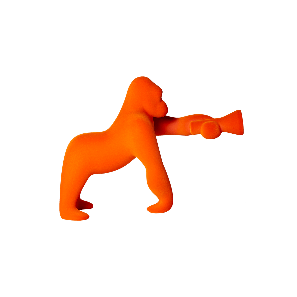 Lampa stołowa KONG VELVET pomarańczowy Qeeboo Eye on Design