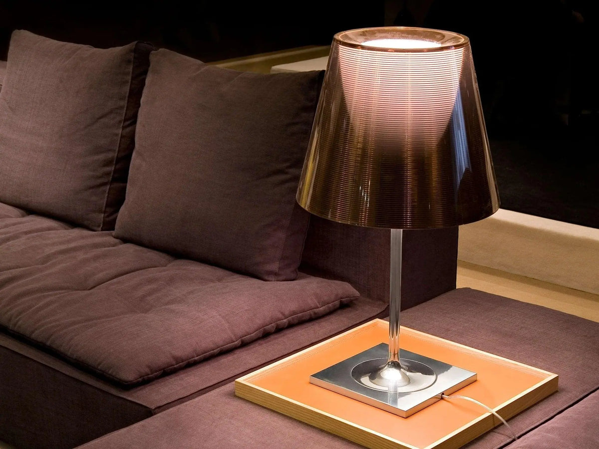Lampa stołowa KTRIBE brązowy – styl nowoczesny