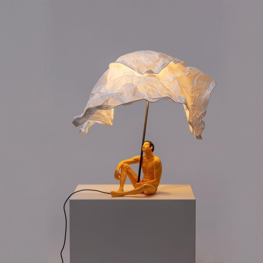 Lampa stołowa LOVE IS A VERB - ROBI Seletti Eye on Design