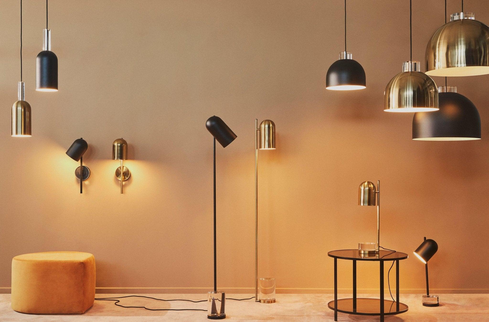 Lampa stołowa LUCEO złoty AYTM Eye on Design