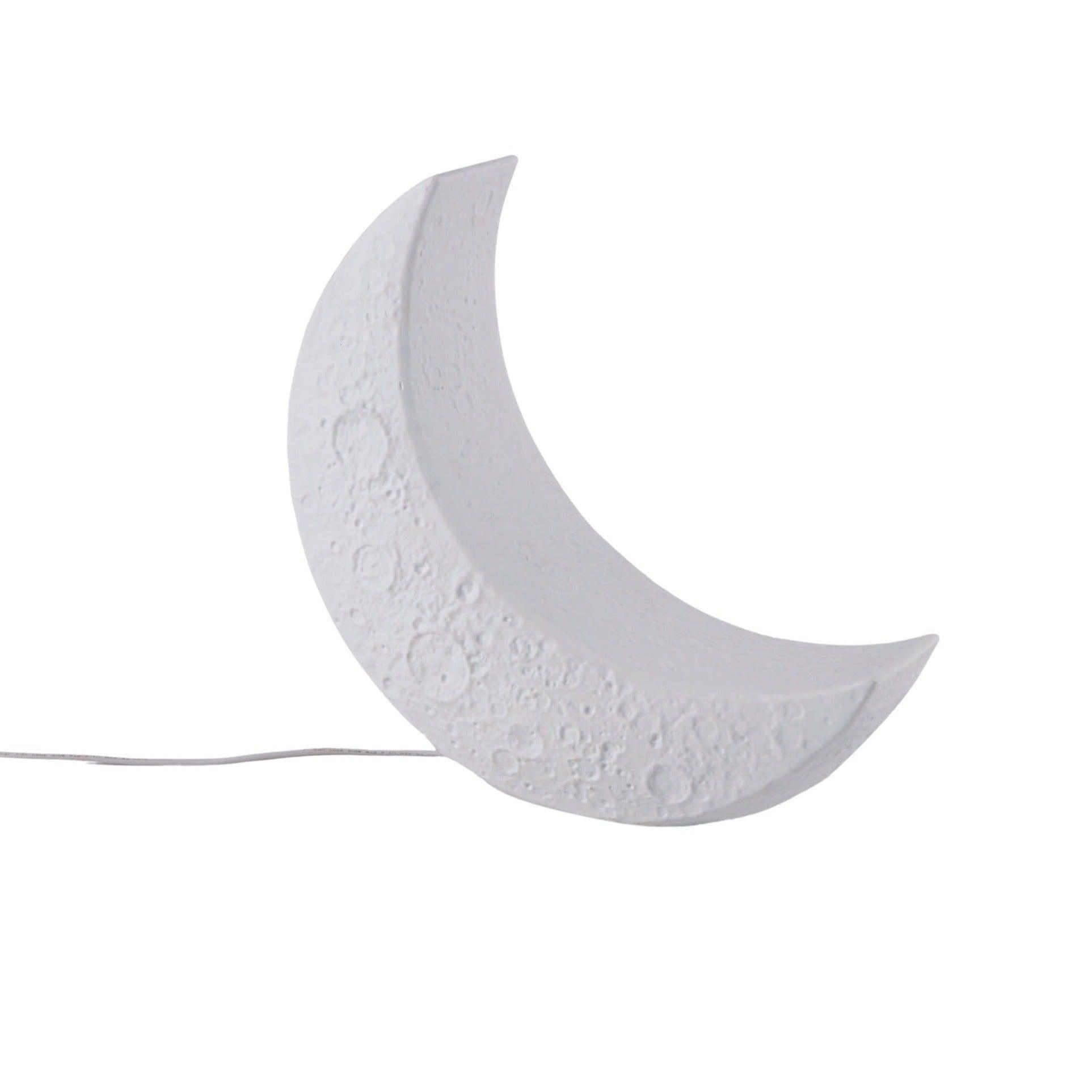 Lampa stołowa MY TINY LITTLE MOON biały Seletti Eye on Design