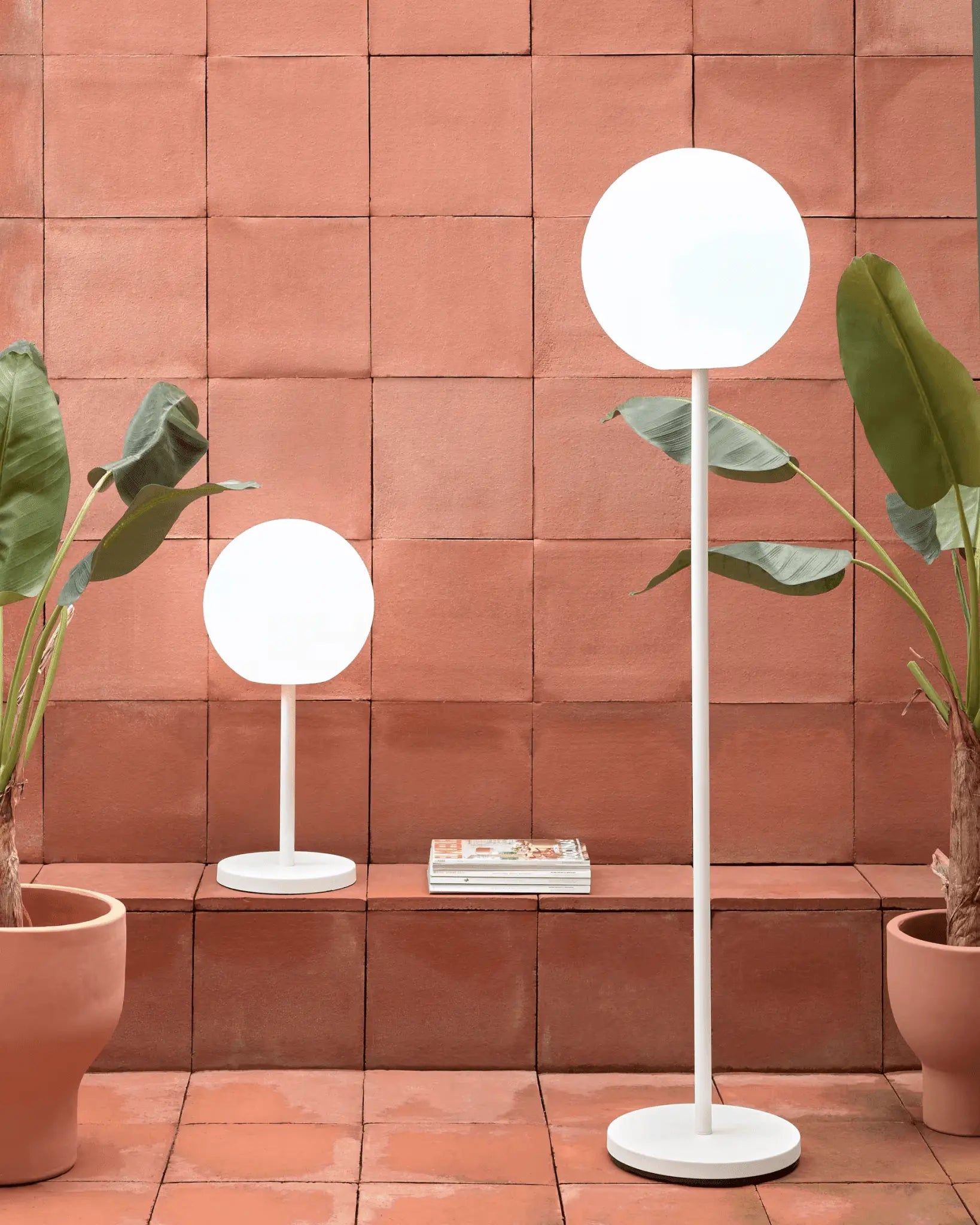 Lampa stołowa ogrodowa DINESH biały – Kave Home