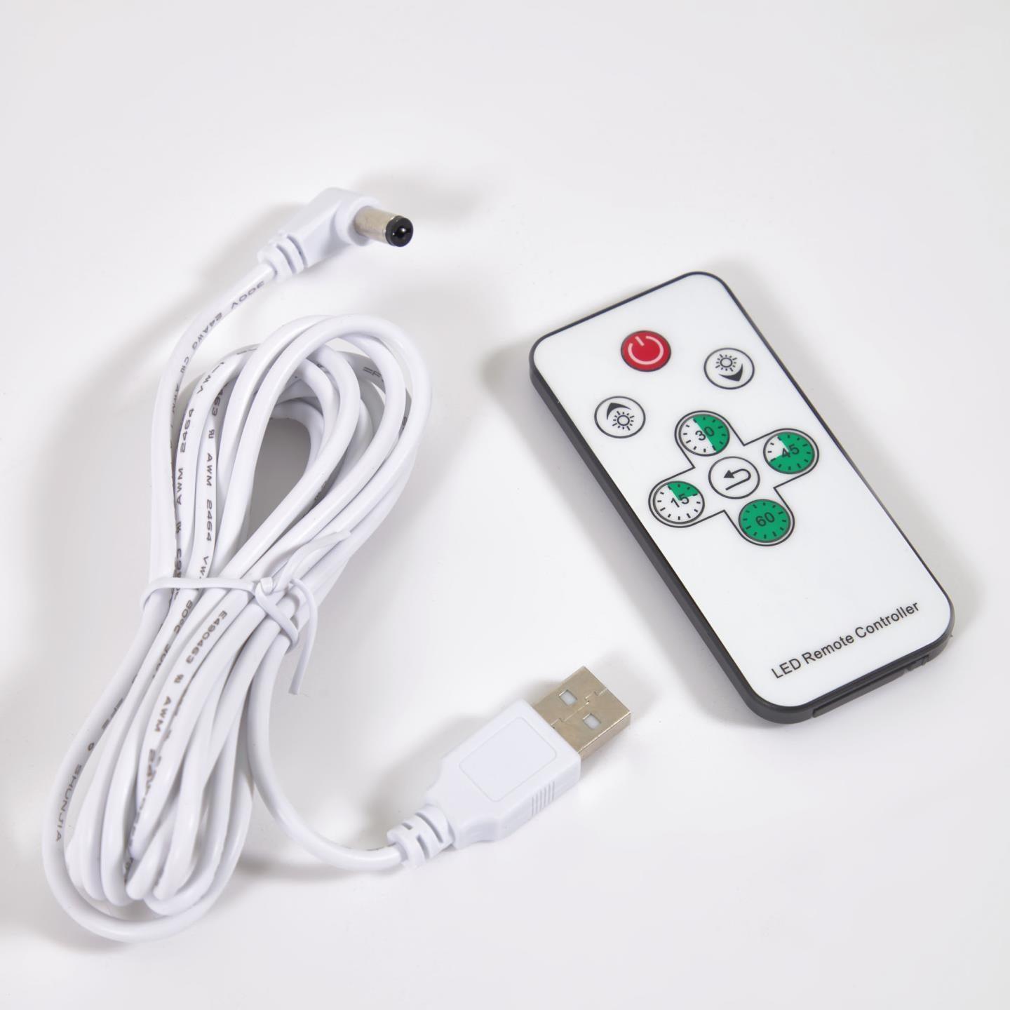 Lampa stołowa ogrodowa DINESH biały La Forma Eye on Design