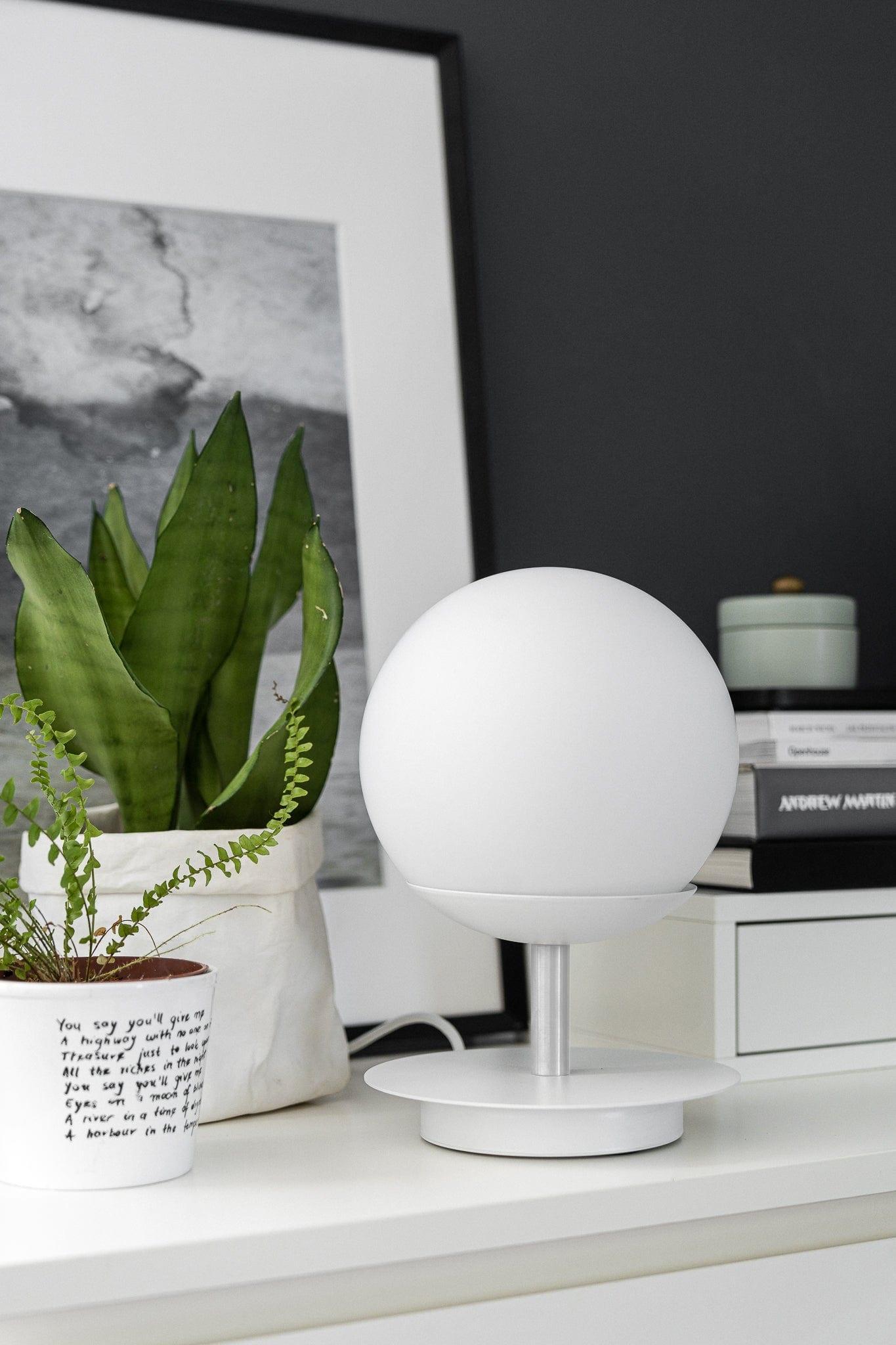 Lampa stołowa PLAAT biały Ummo Eye on Design