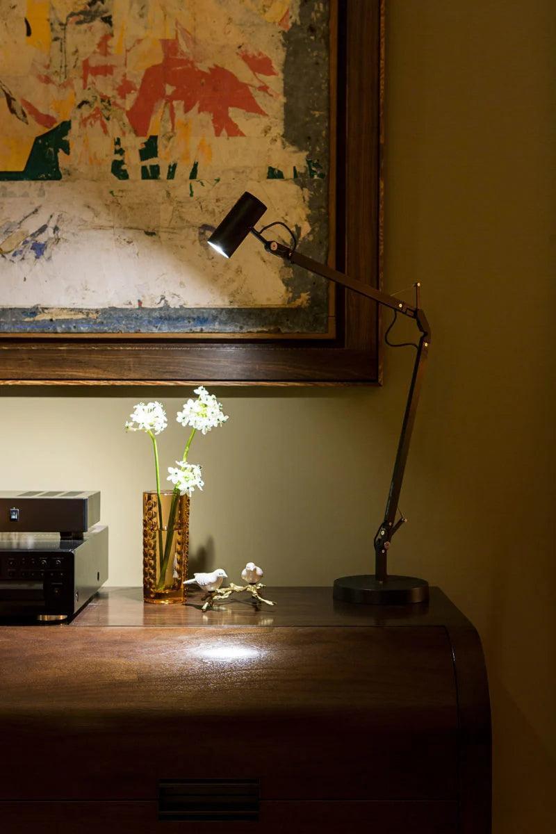 Lampa stołowa POLO czarny Marset Eye on Design