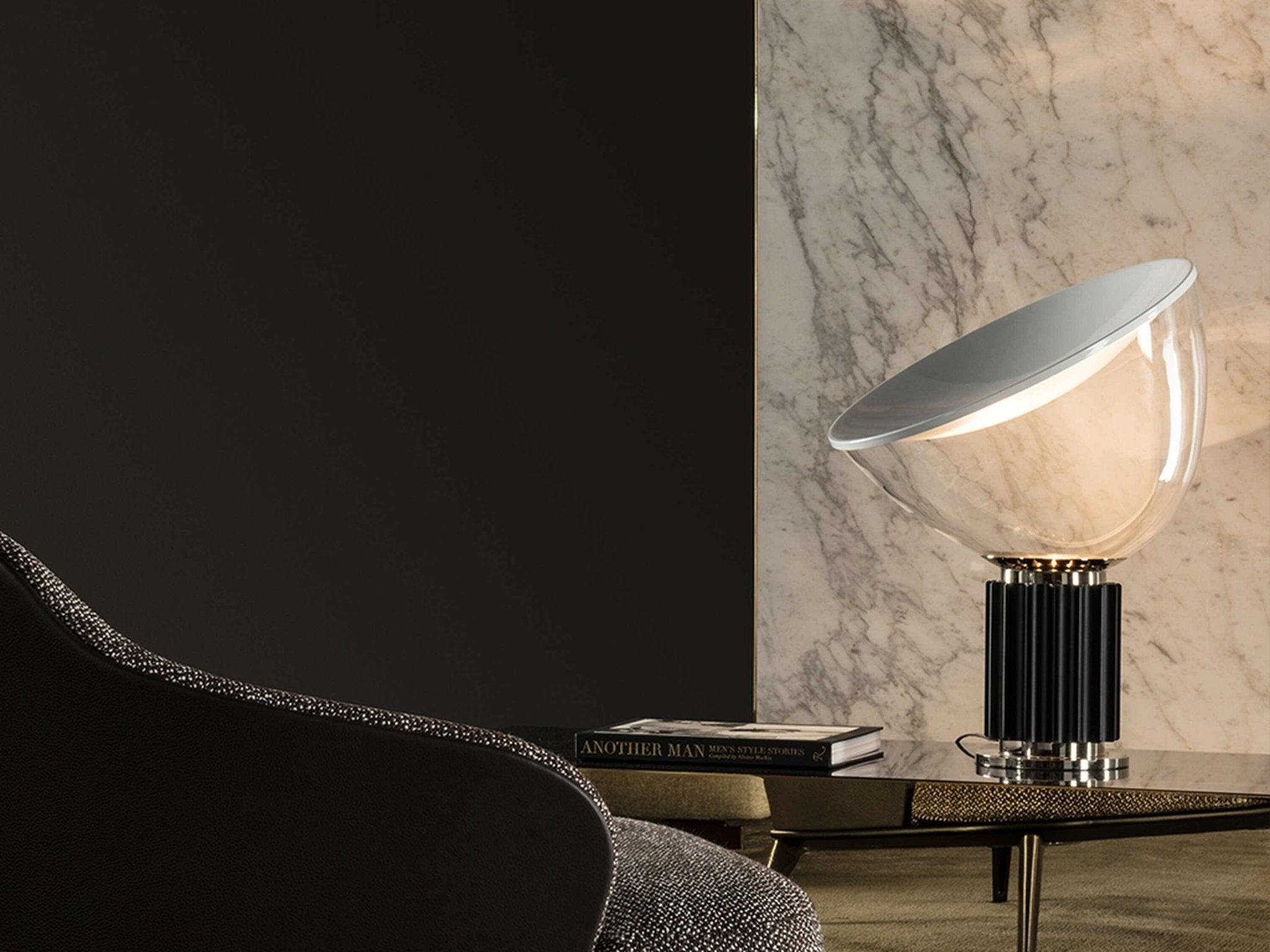 Lampa stołowa TACCIA czarny Flos Eye on Design