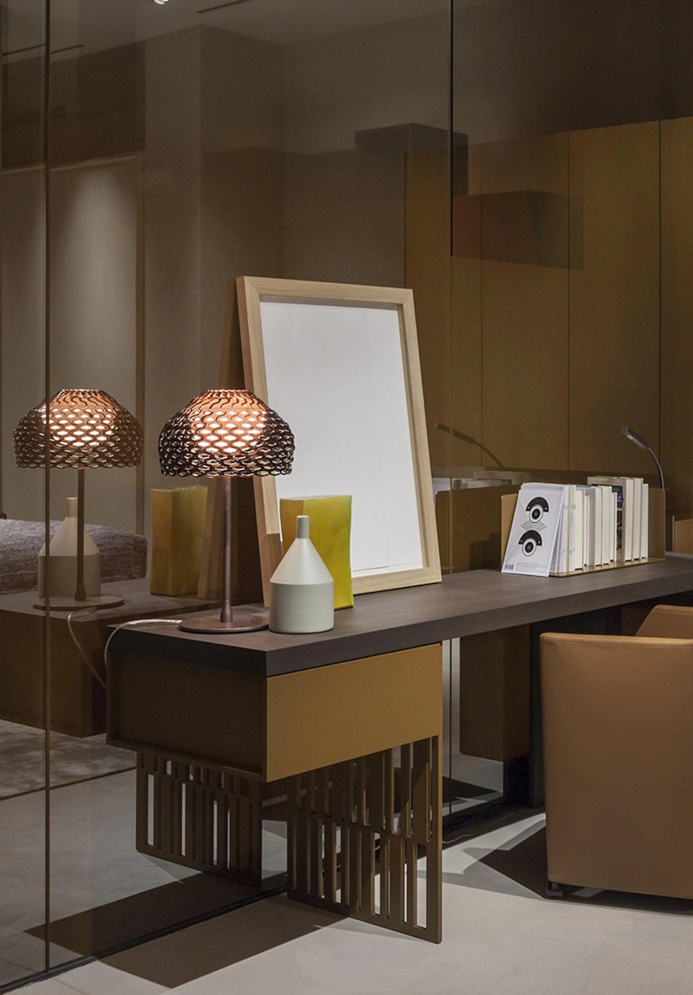 Lampa stołowa TATOU szary Flos Eye on Design