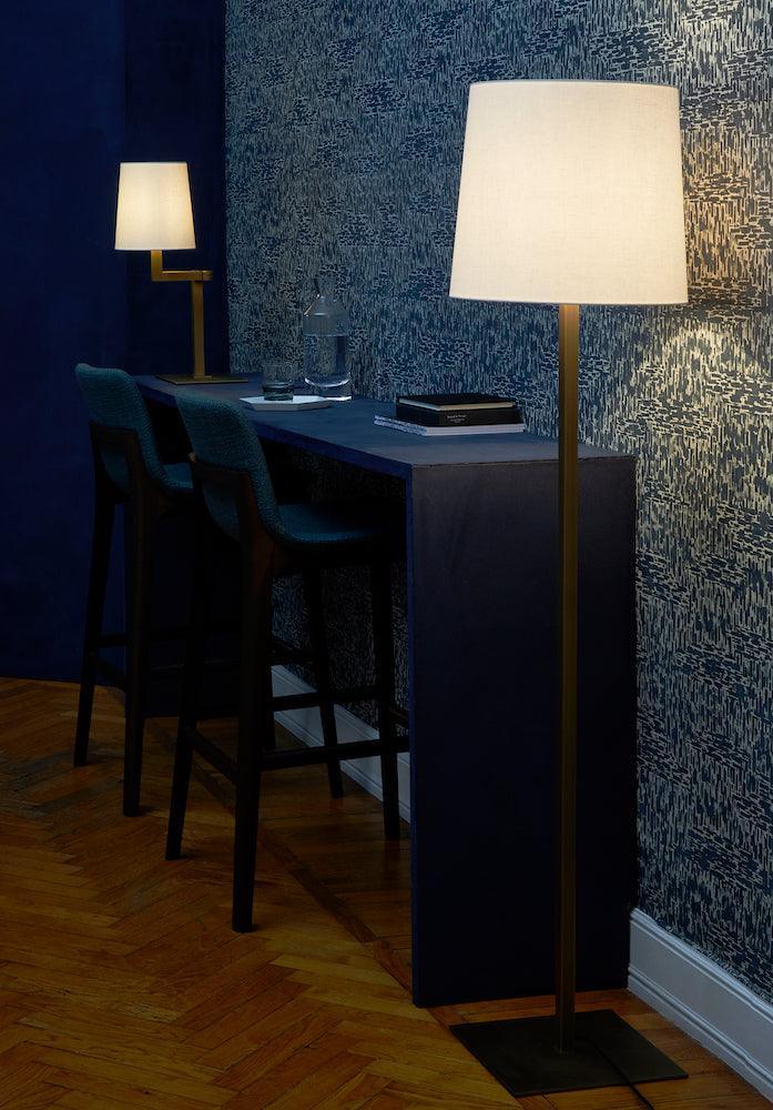 Lampa stołowa TONDA DESK satynowy brąz Contardi Eye on Design