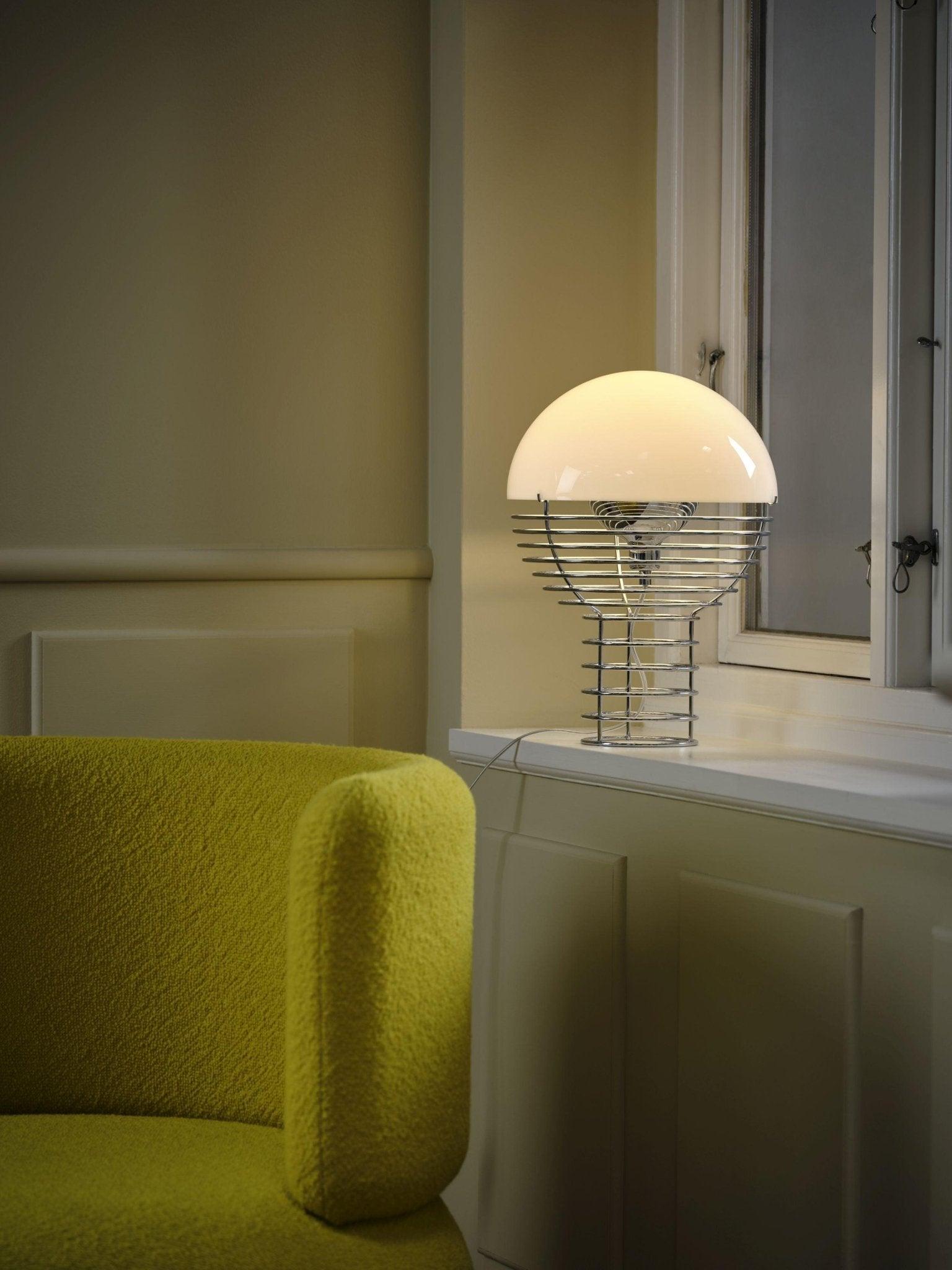 Lampa stołowa WIRE biały Verpan Ø30 x 42 cm Eye on Design