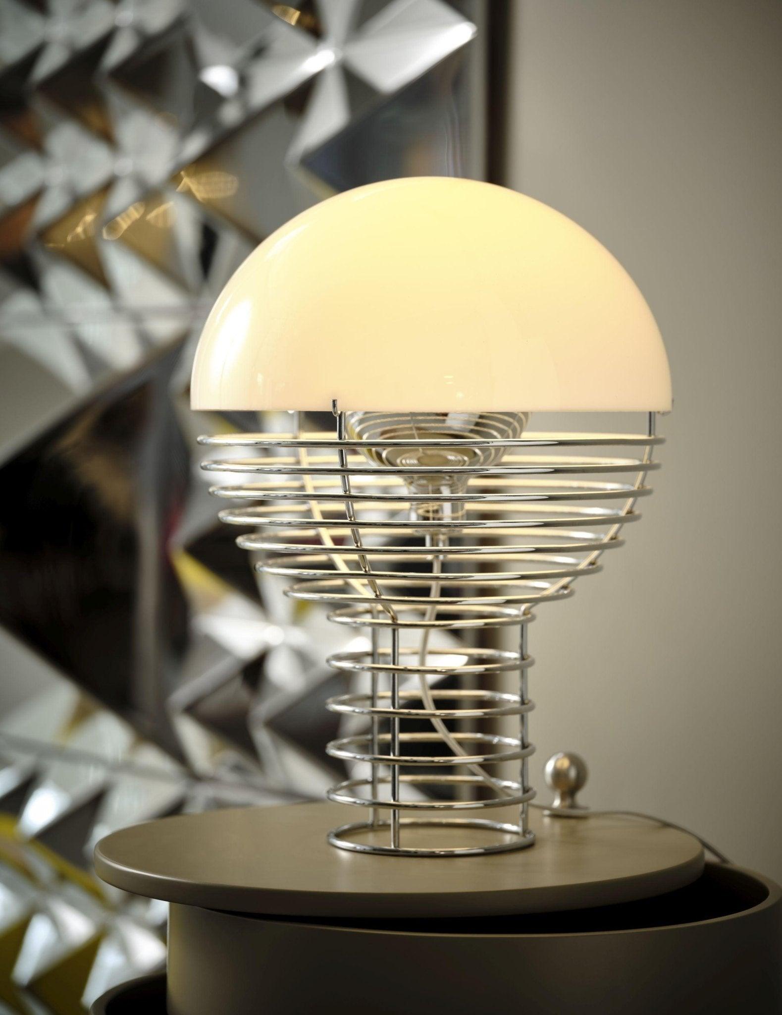 Lampa stołowa WIRE biały Verpan Eye on Design