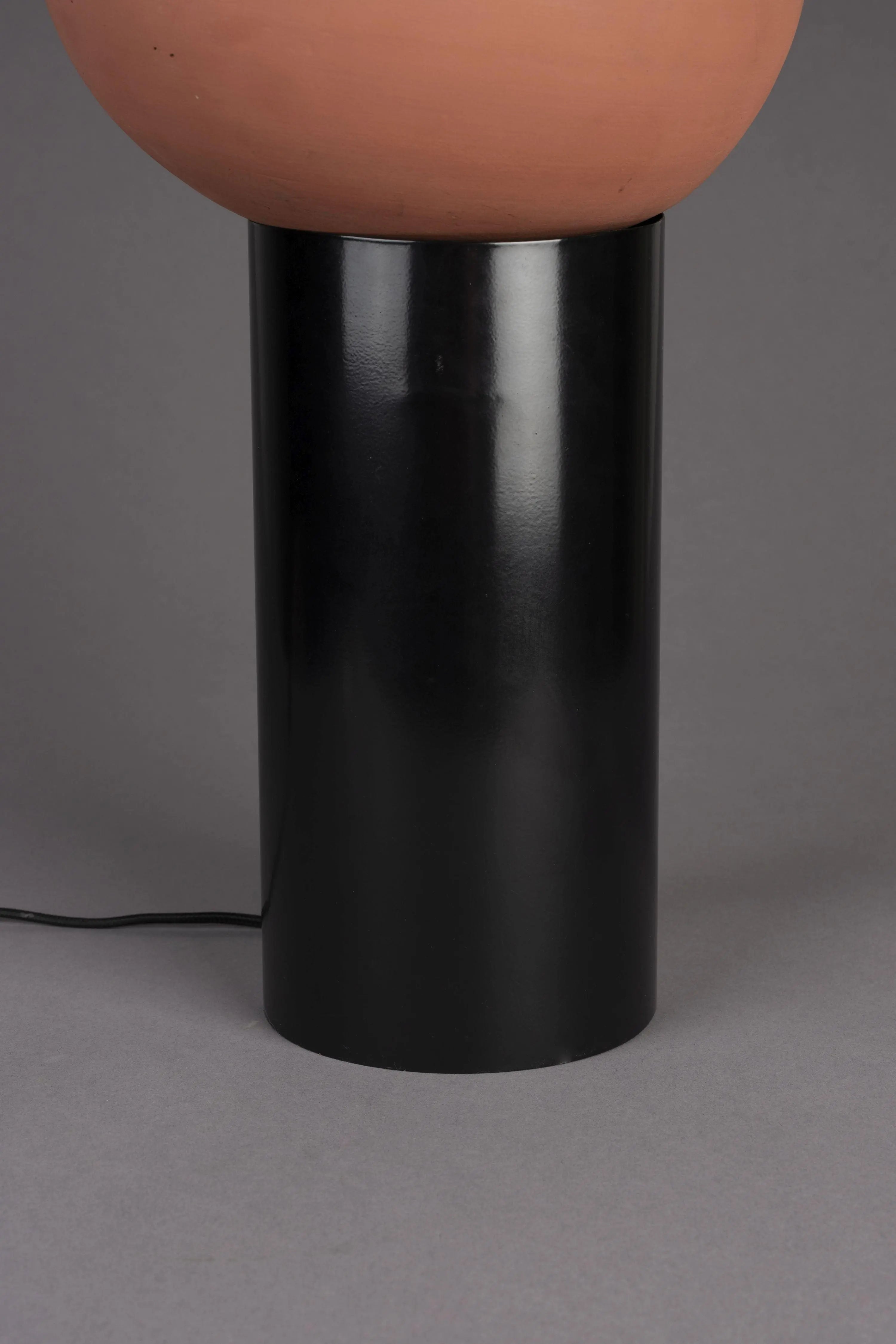Lampa stołowa ZAHRA terakota – metal