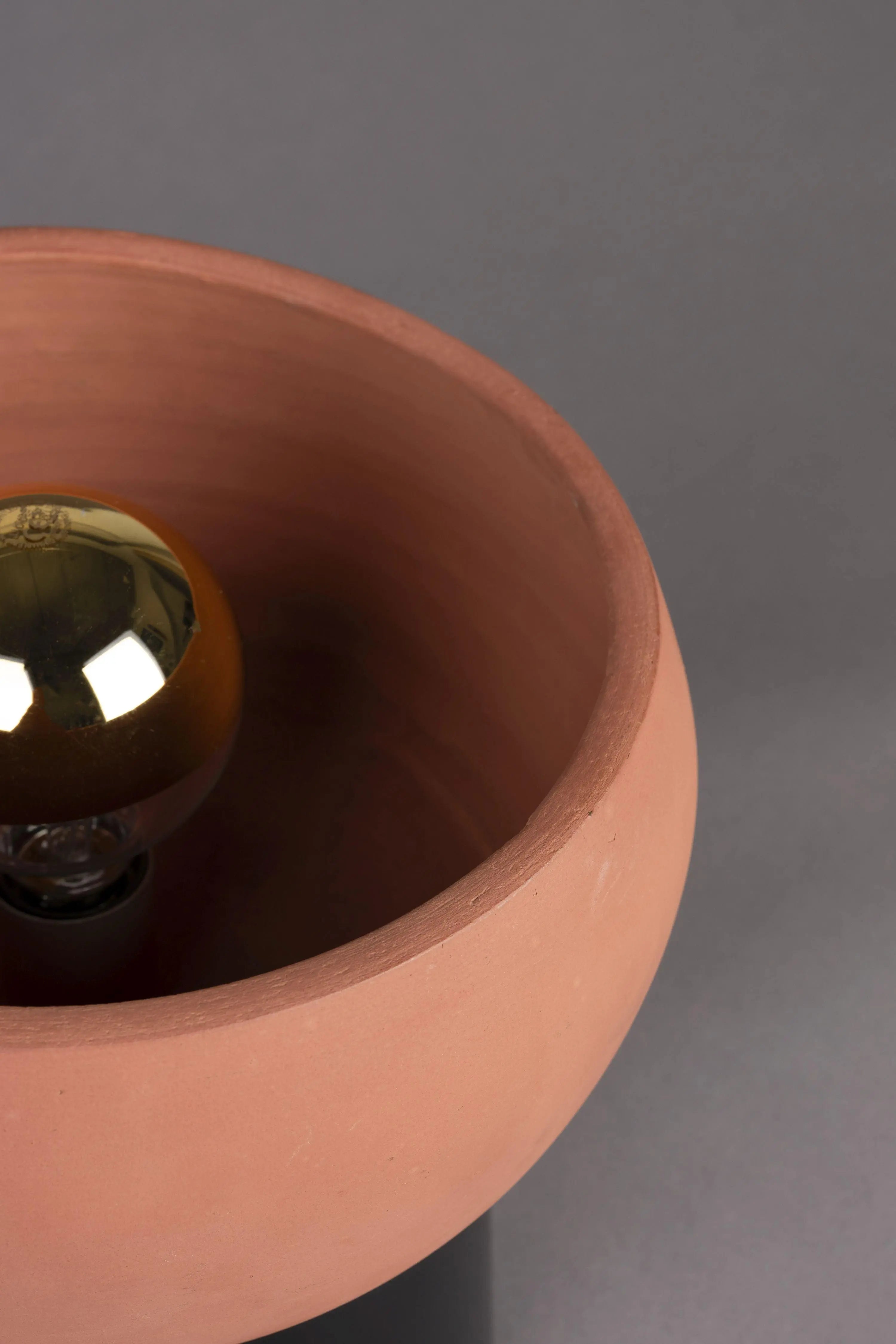 Lampa stołowa ZAHRA terakota, marka Dutchbone