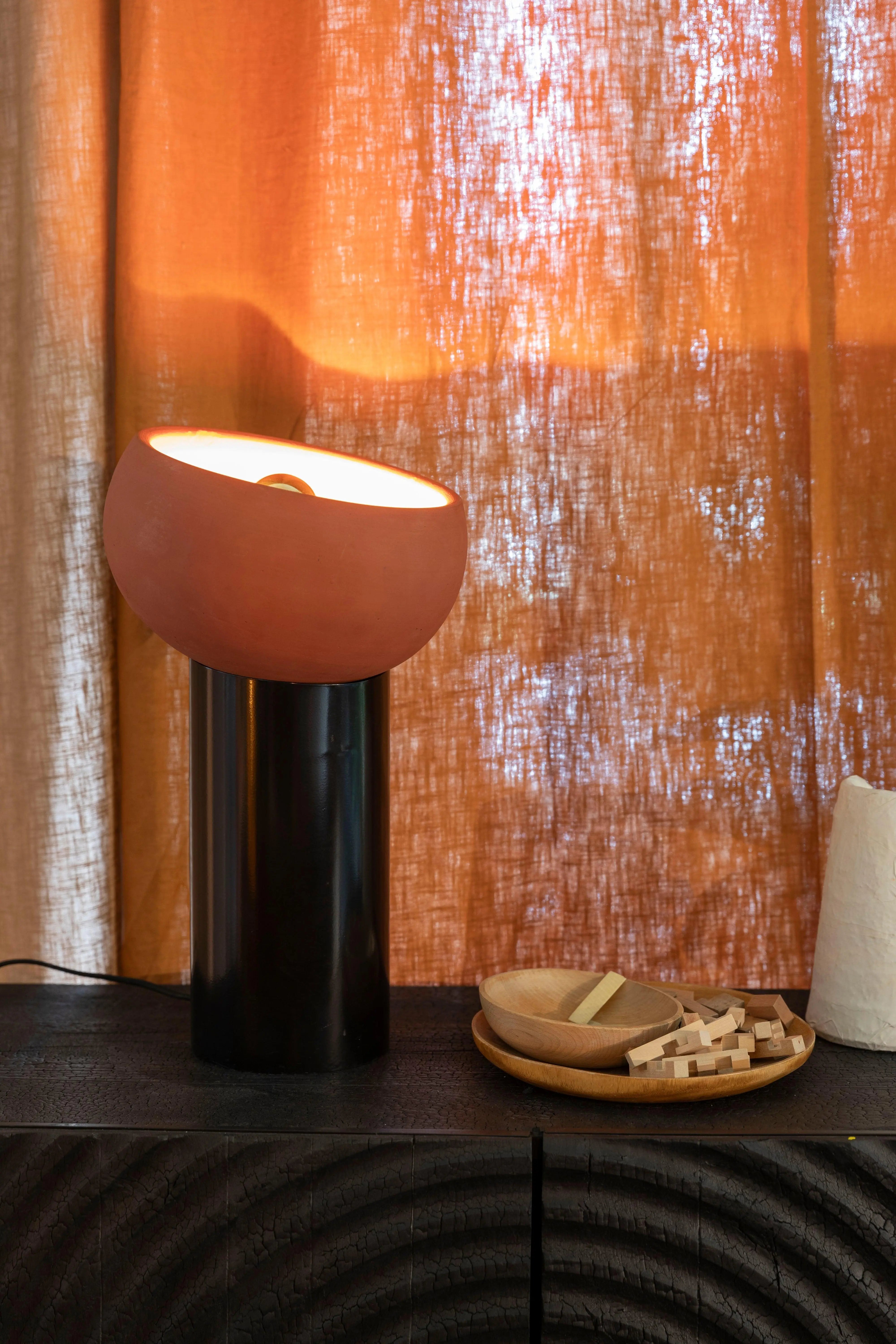 Lampa stołowa ZAHRA terakota – Dutchbone
