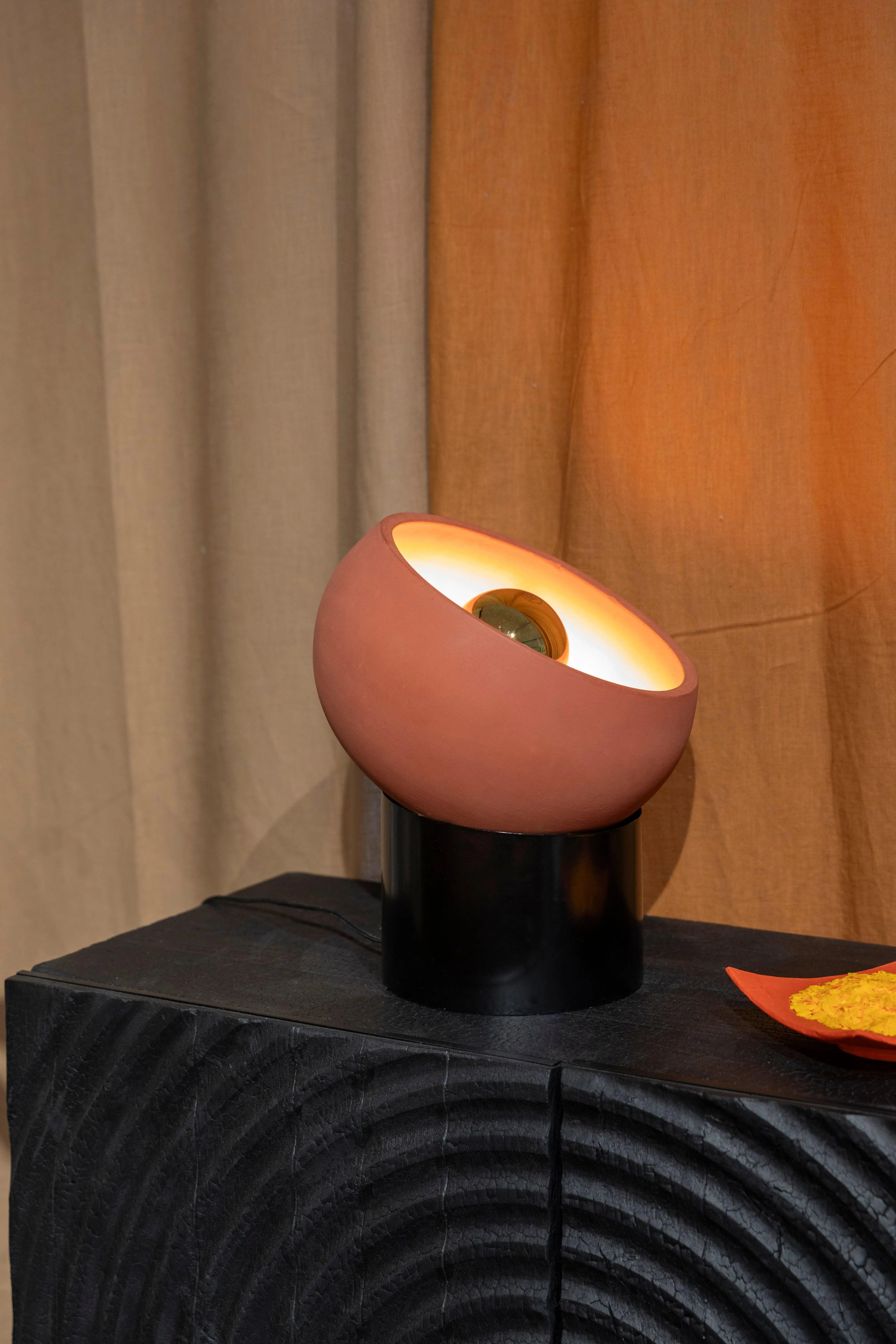 Lampa stołowa ZAHRA terakota, marka Dutchbone