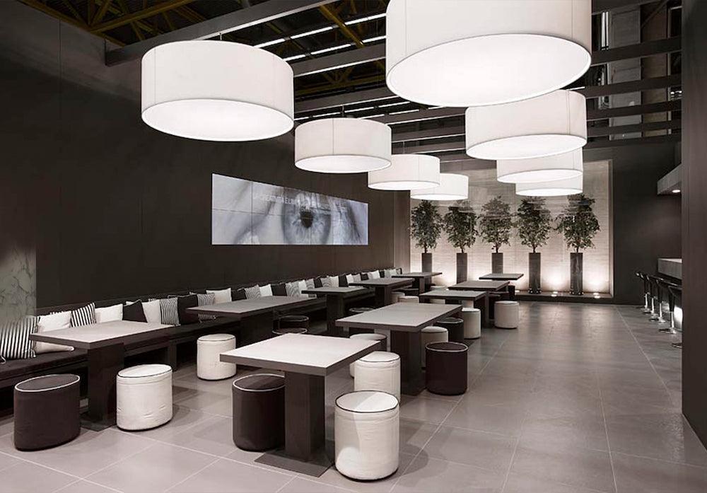 Lampa sufitowa bawełniana CIRCUS biały Contardi Eye on Design