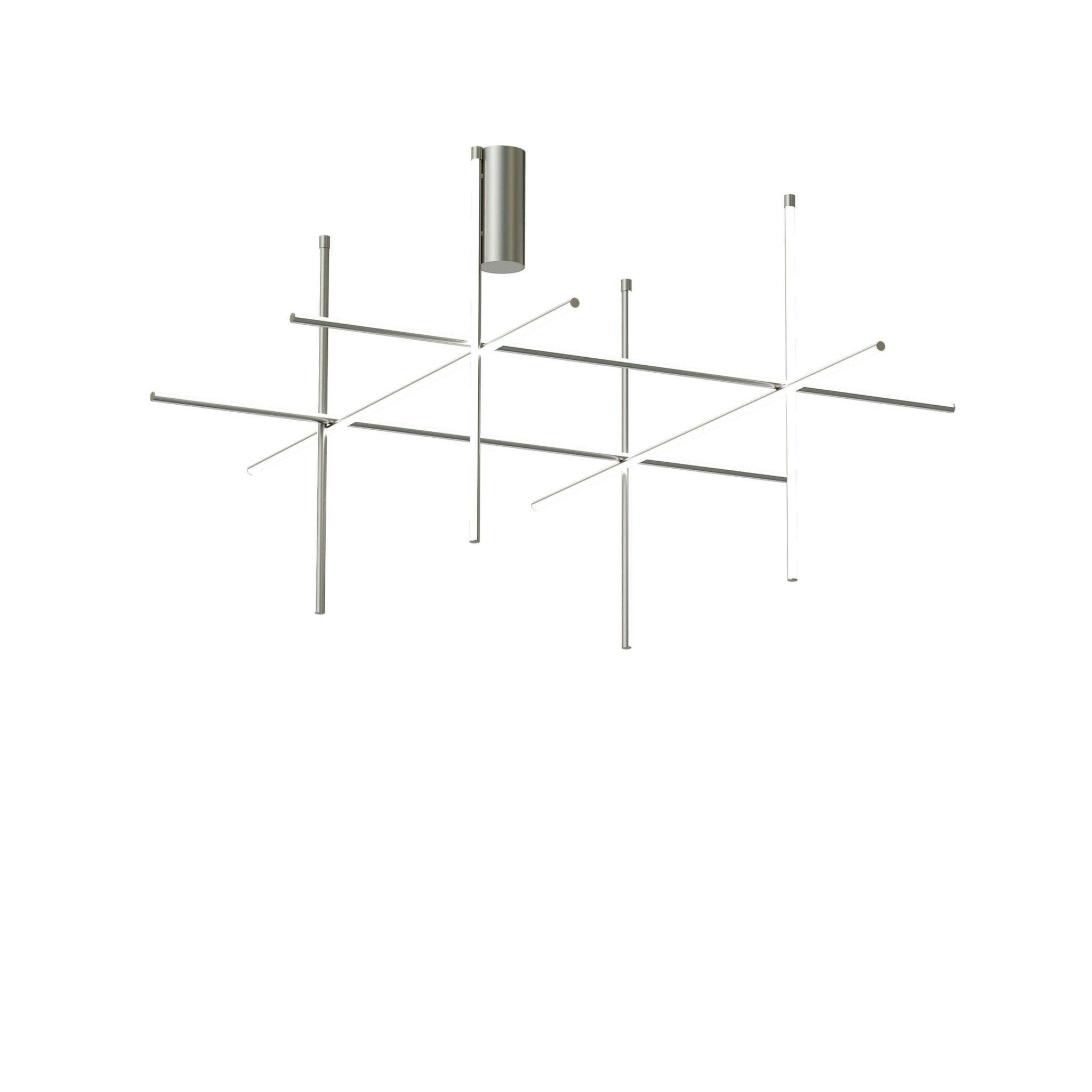 Lampa sufitowa COORDINATES 4 srebrny Flos Eye on Design