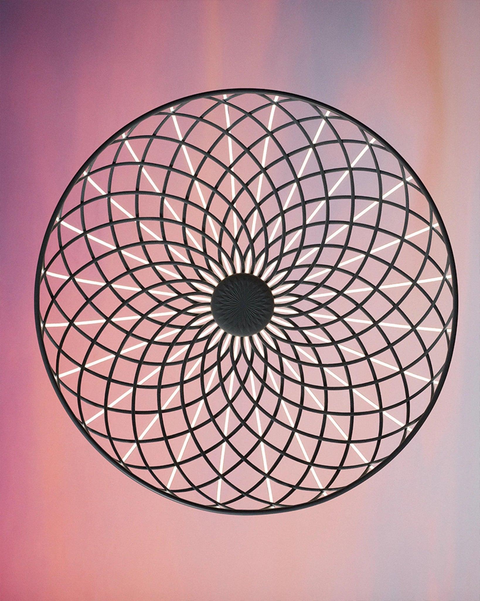 Lampa sufitowa SKYNEST niebieski Flos Eye on Design