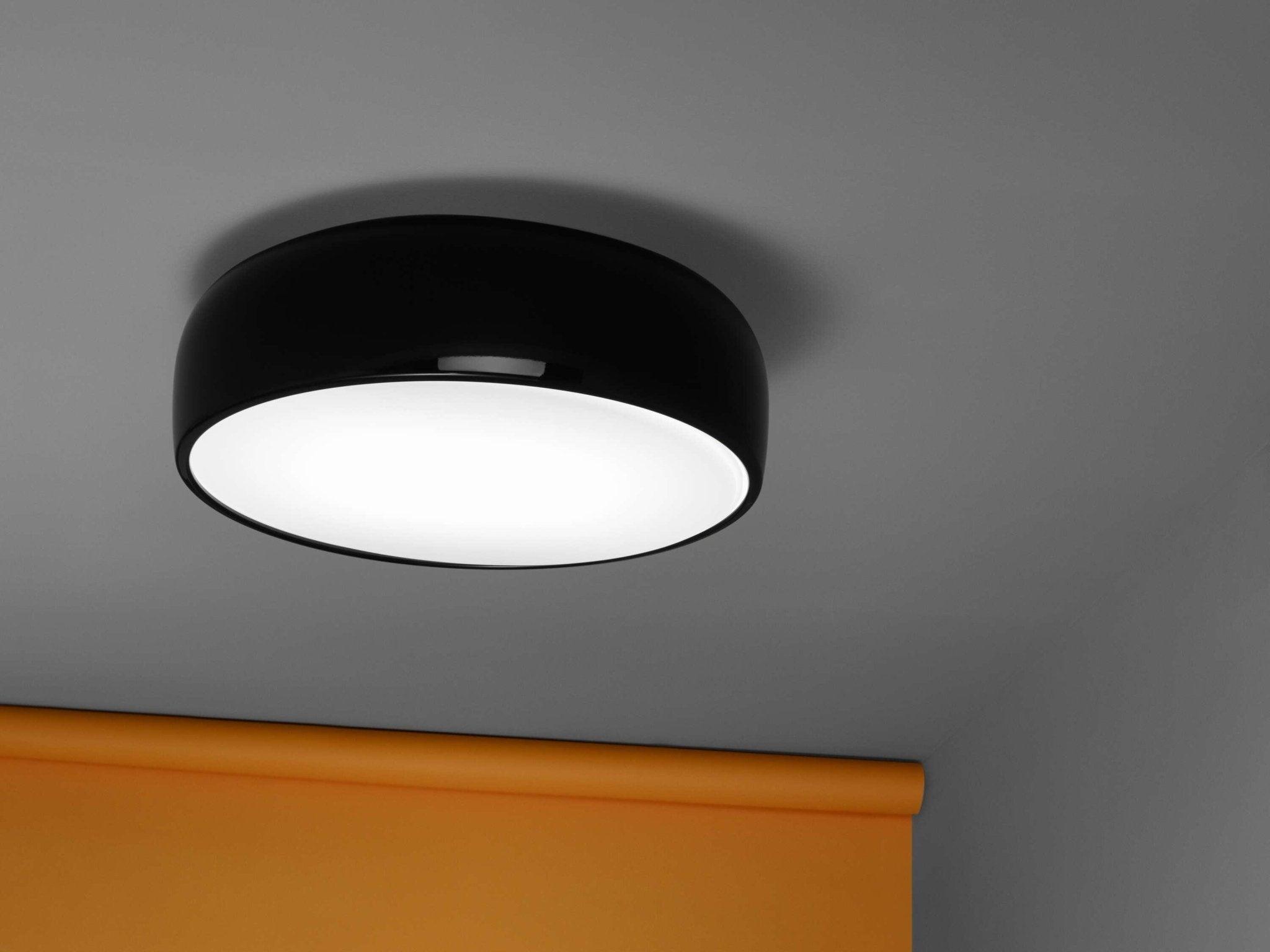 Lampa sufitowa SMITHFIELD czarny matowy Flos Eye on Design