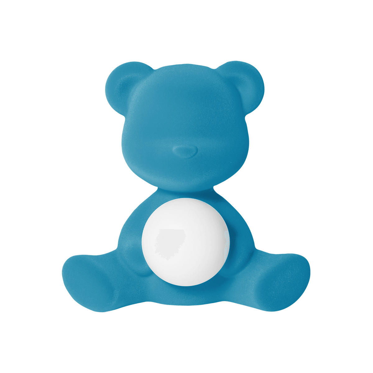 Lampa TEDDY GIRL VELVET błękitna Qeeboo Eye on Design