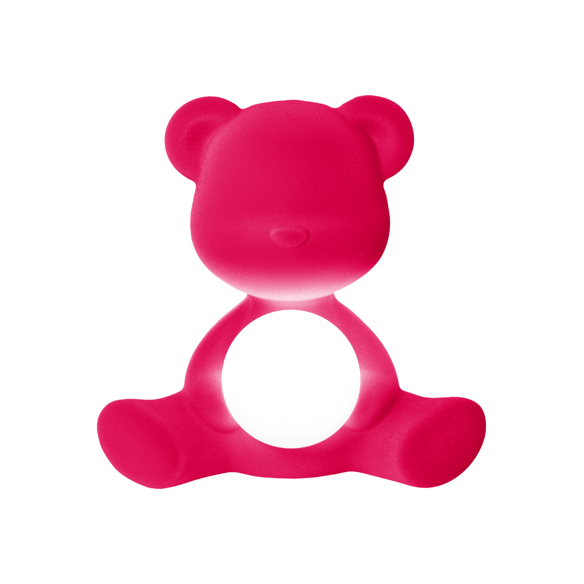 Lampa TEDDY GIRL VELVET fuksja Qeeboo Eye on Design