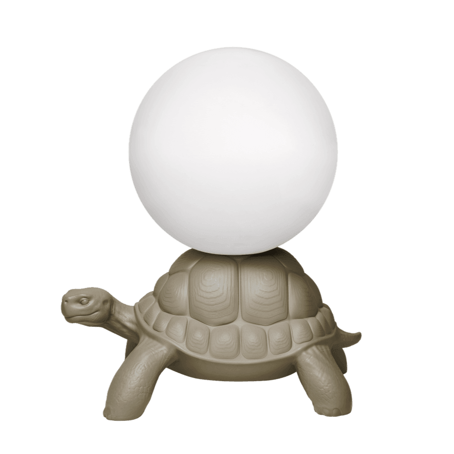 Lampa TURTLE CARRY szary Qeeboo Eye on Design