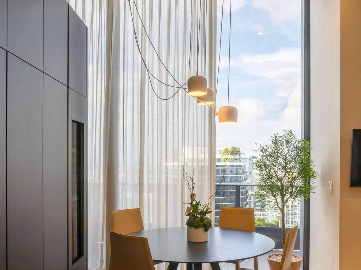 Lampa wisząca AIM biały, marka Flos