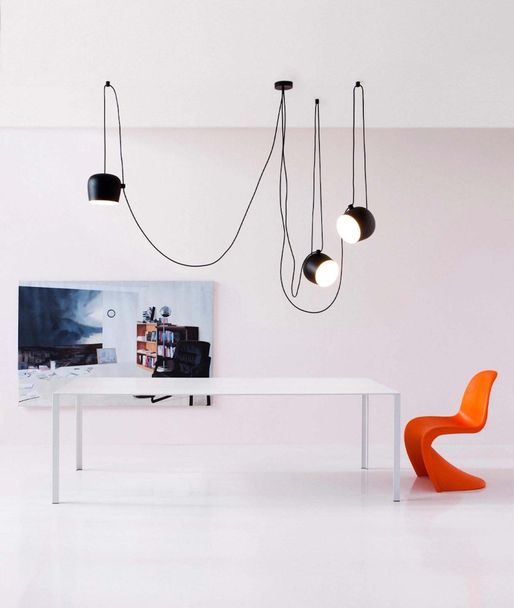 Lampa wisząca AIM czarny Flos Eye on Design