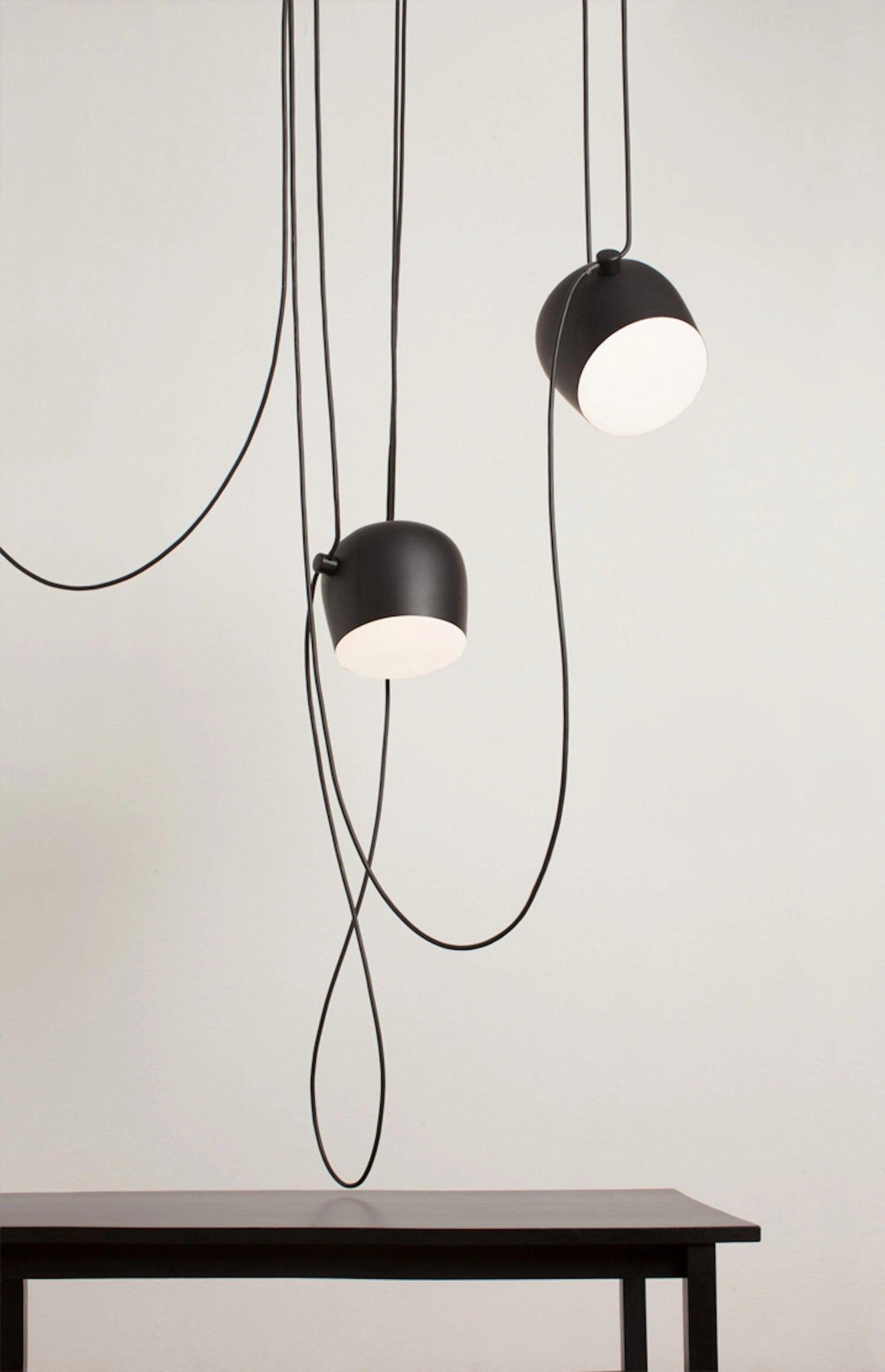 Lampa wisząca AIM czarny Flos Eye on Design