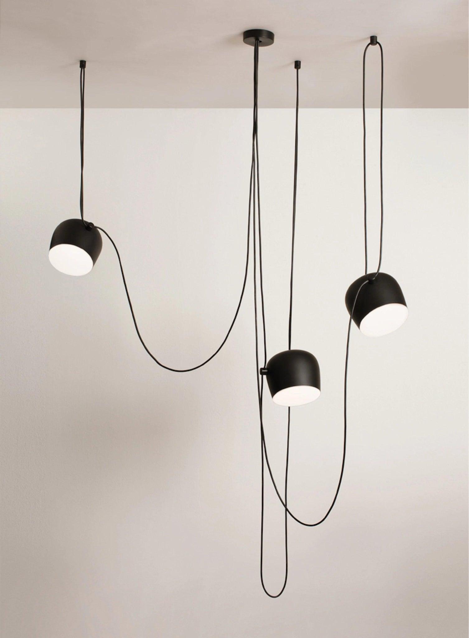 Lampa wisząca AIM czarny Flos Eye on Design