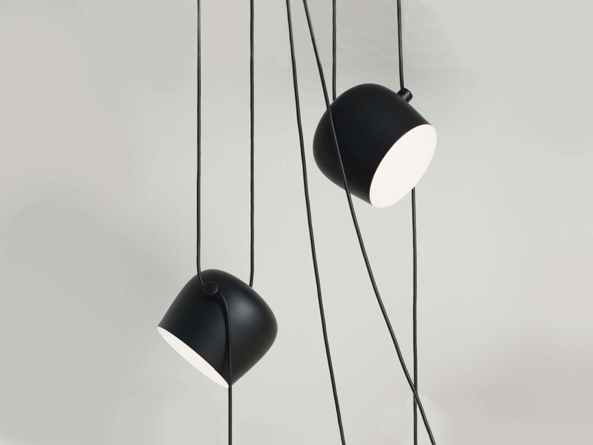 Lampa wisząca AIM czarny Flos Eye on Design