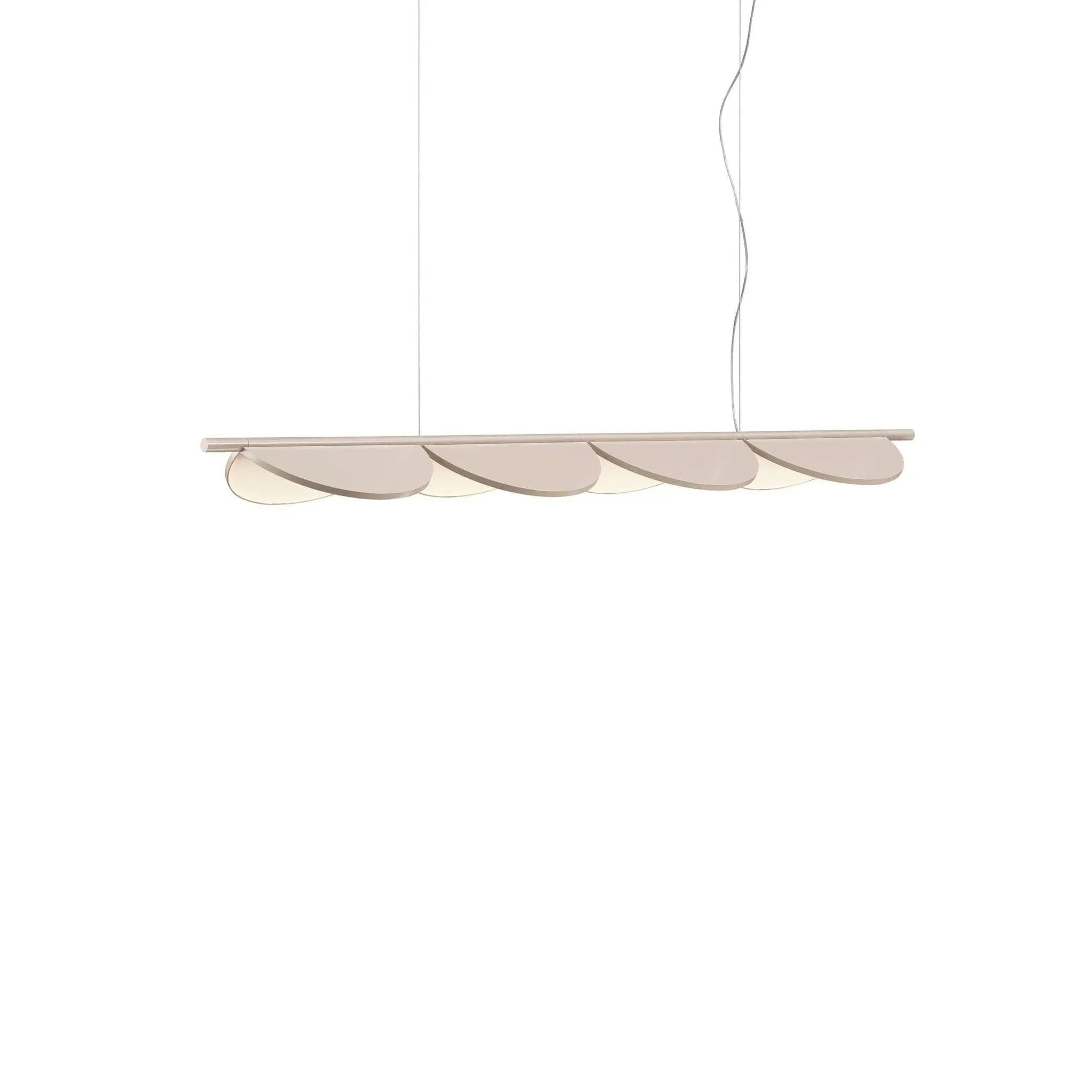 Lampa wisząca ALMENDRA LINEAR beżowy – Flos