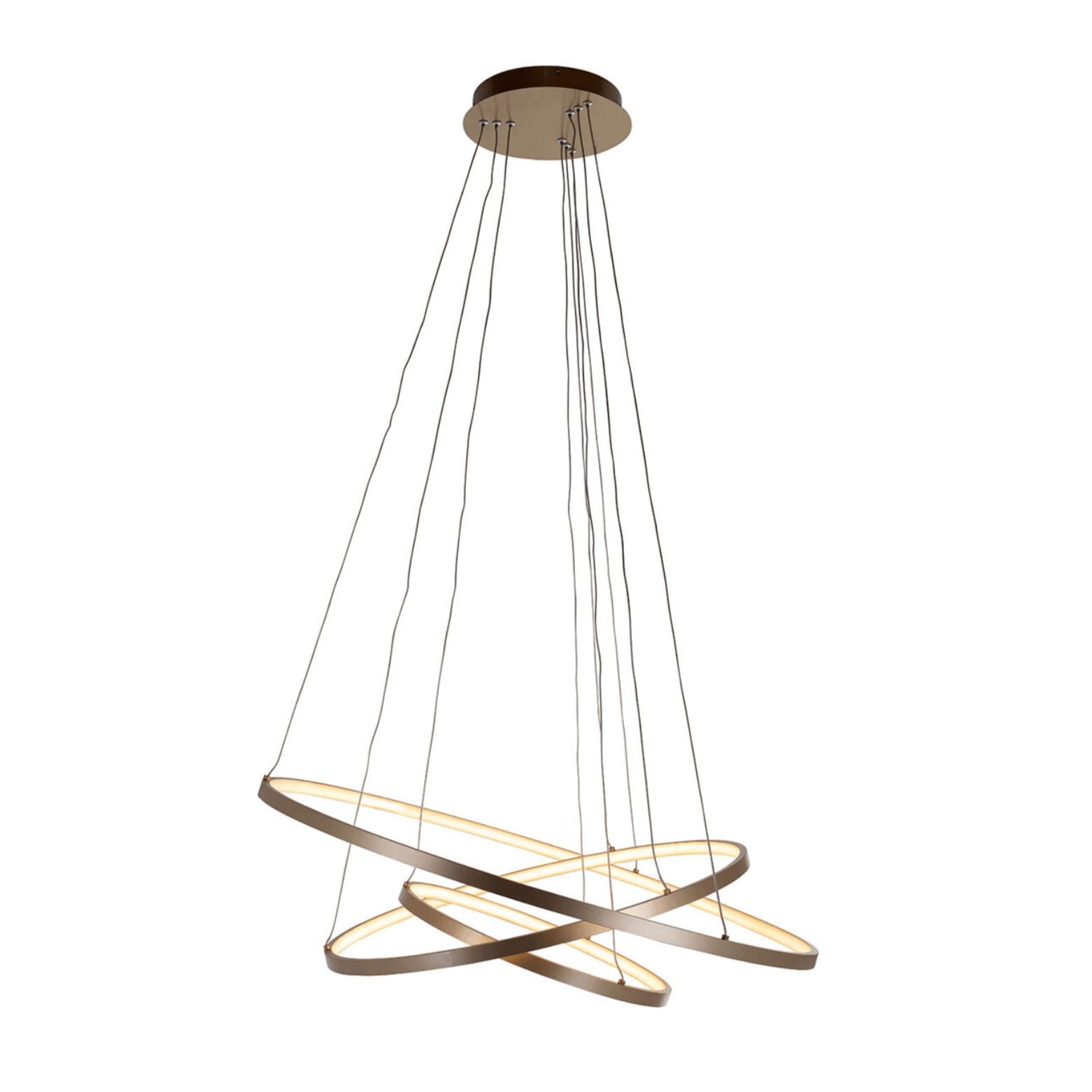 Lampa wisząca AMIRA złoty Richmond Interiors Eye on Design